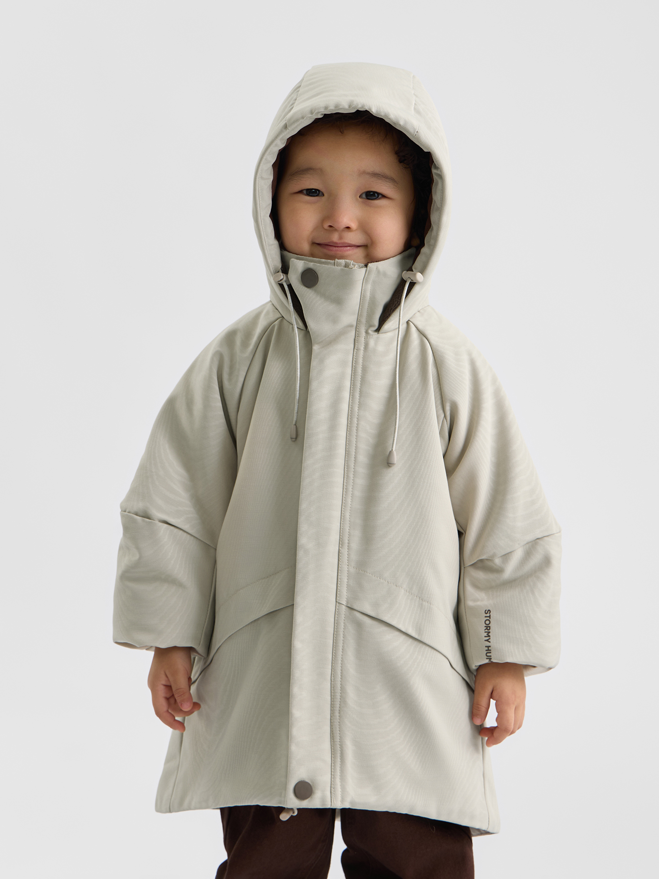 Куртка детская утепленная с капюшоном