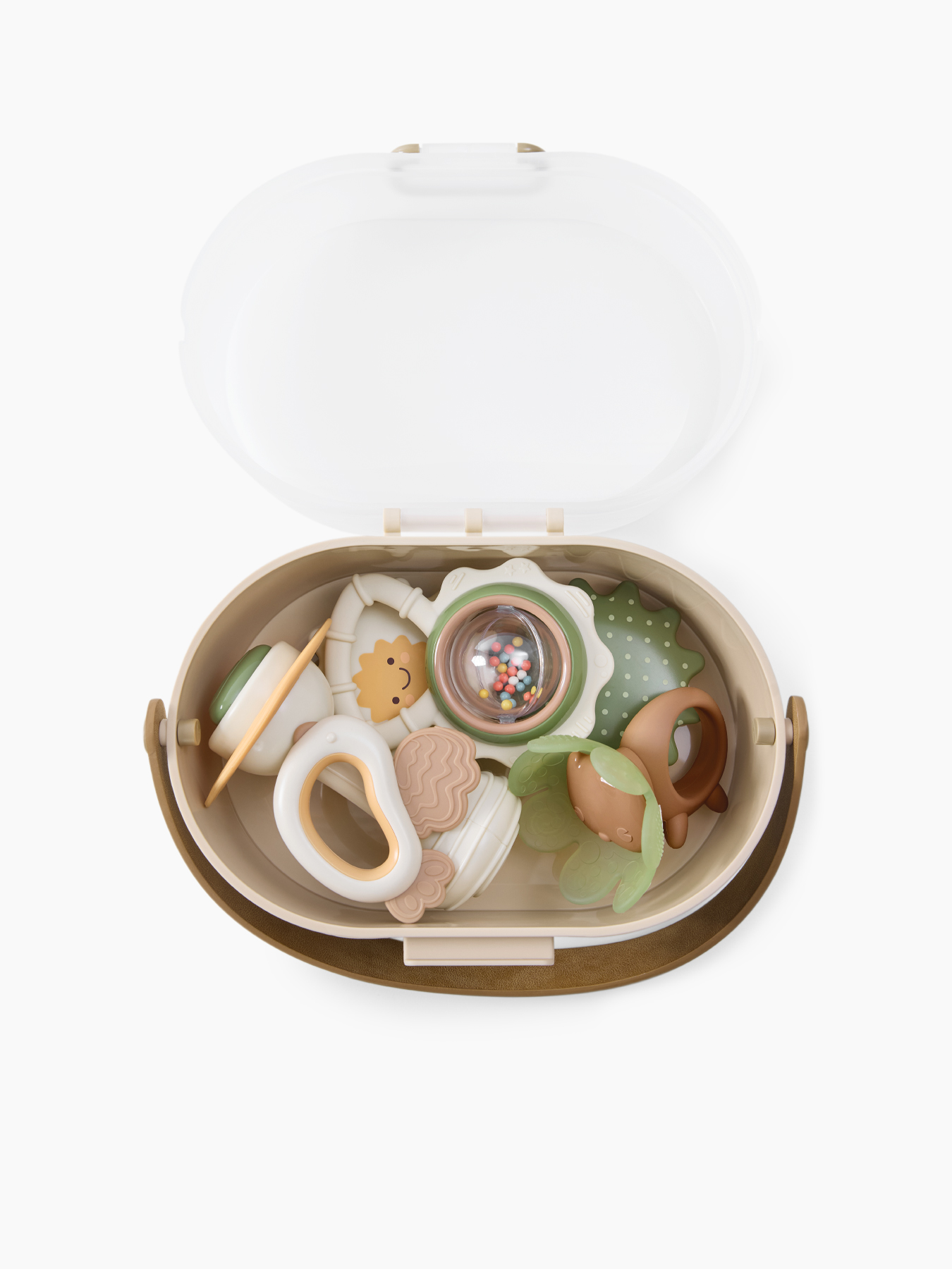 Набор игрушек TEETH FRIENDS (beige)