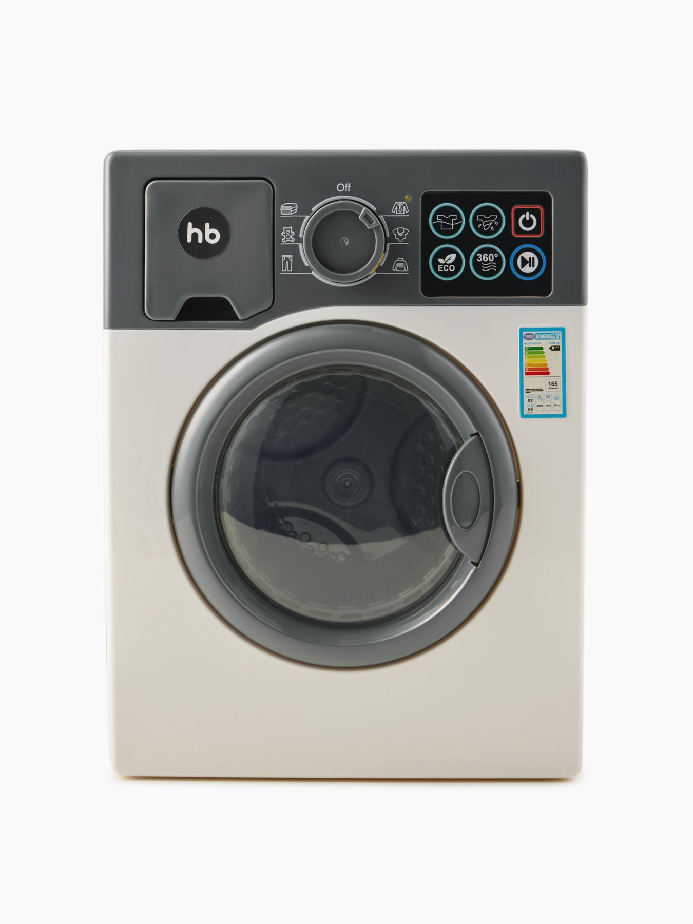 Игрушечная стиральная машина SPIN TIME «СПИН ТАЙМ» (белый / white)