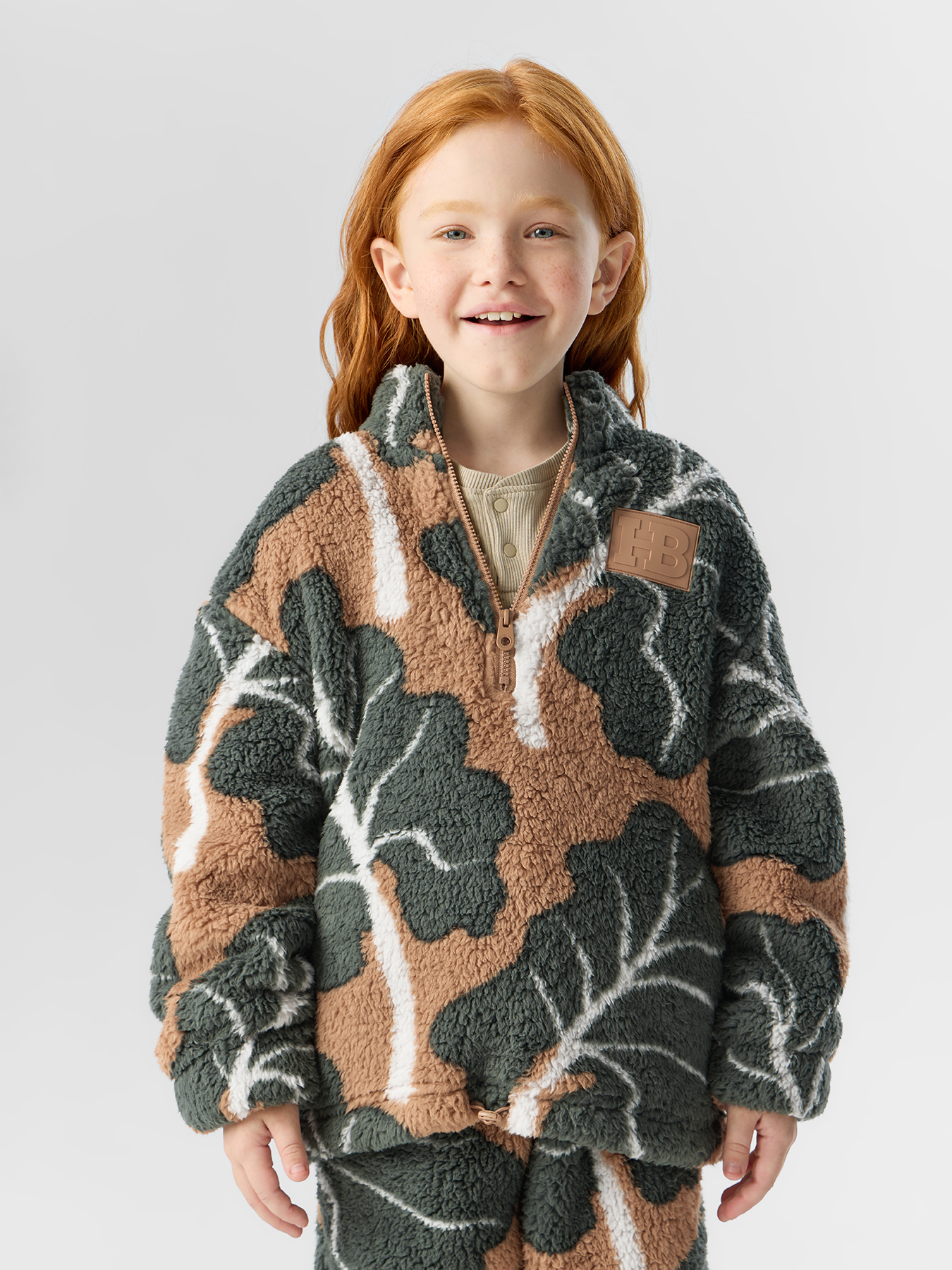 Комплект детский флисовый: джемпер и брюки