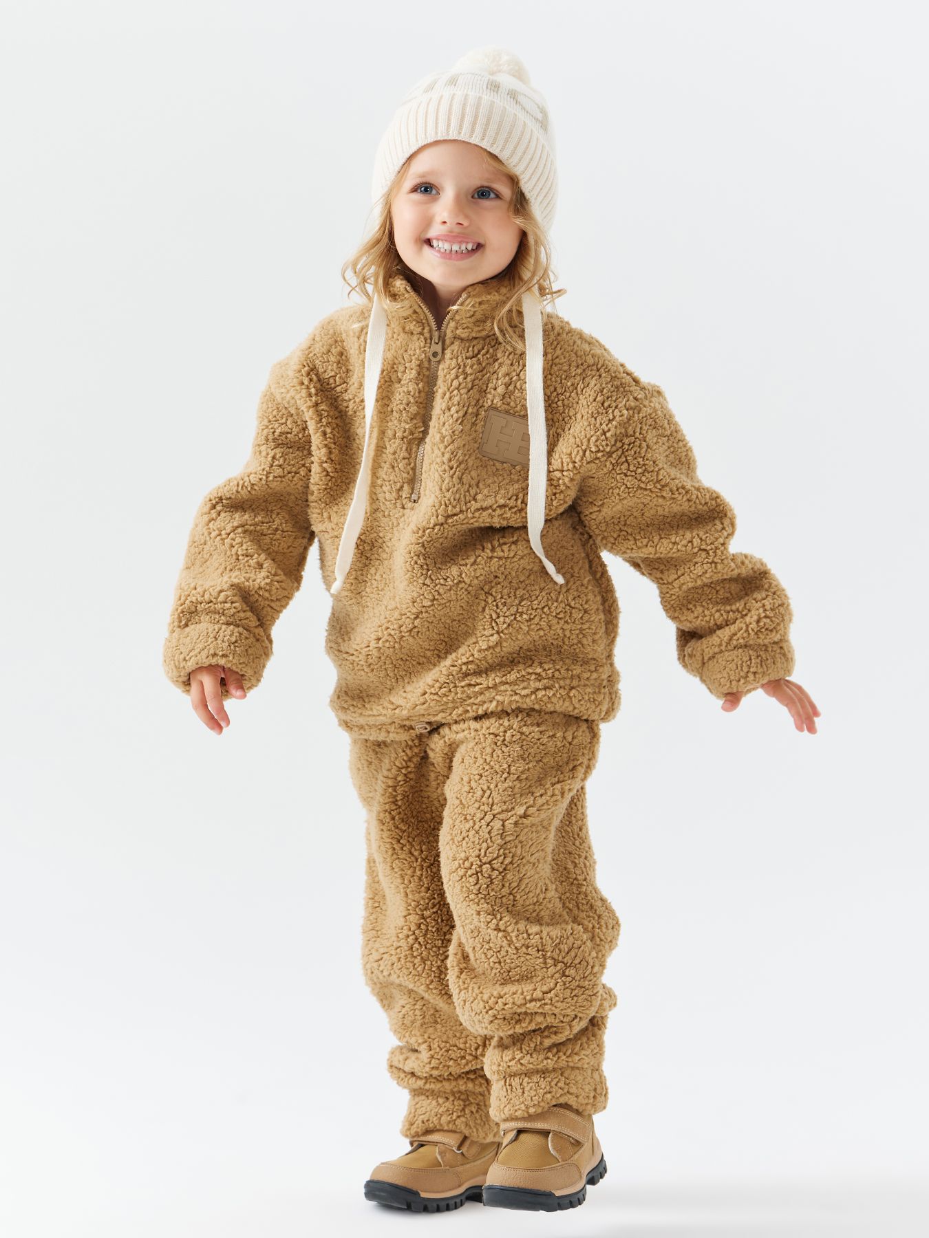 Комплект детский флисовый: джемпер и брюки