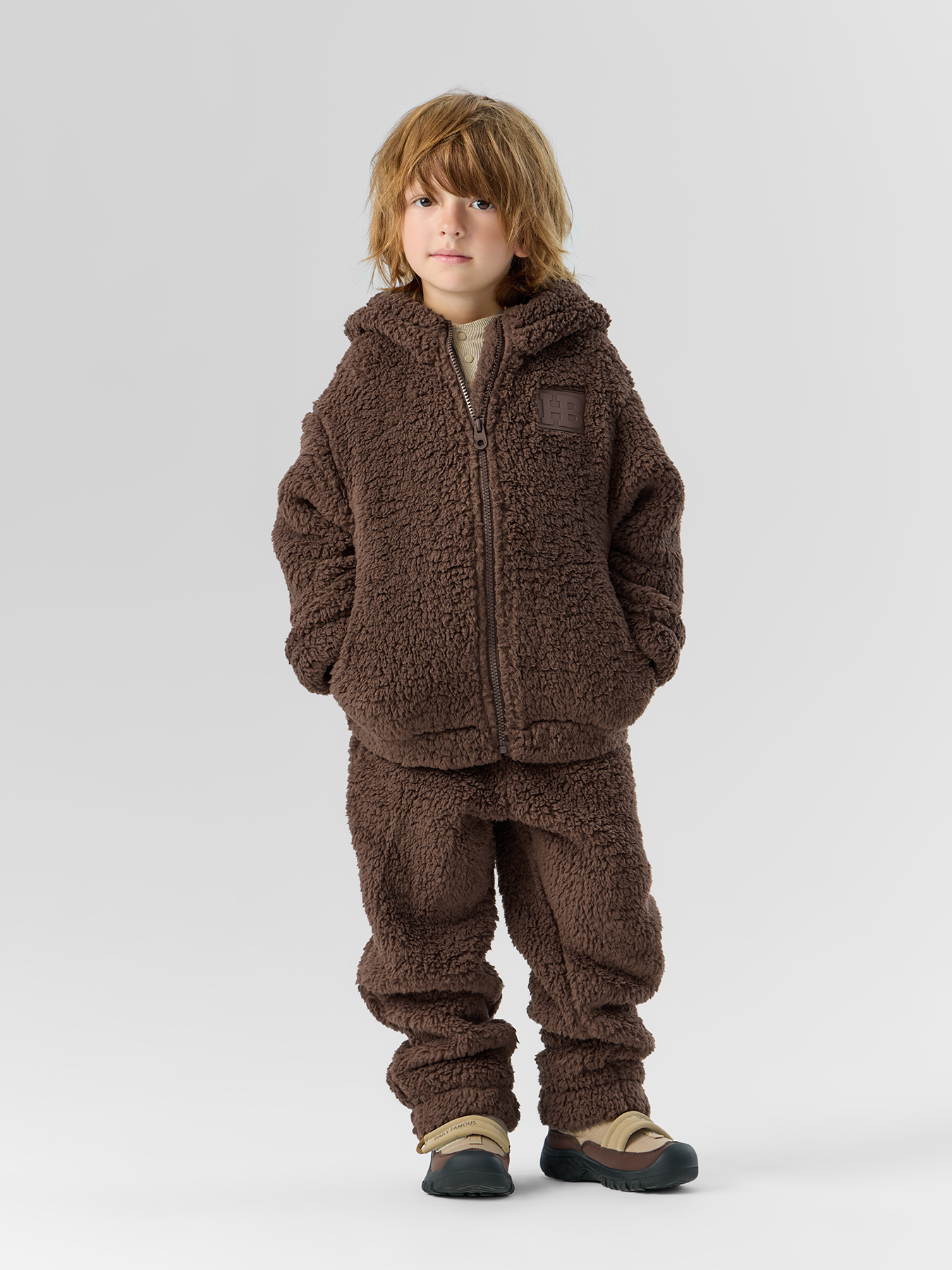 Комплект детский флисовый: толстовка и брюки
