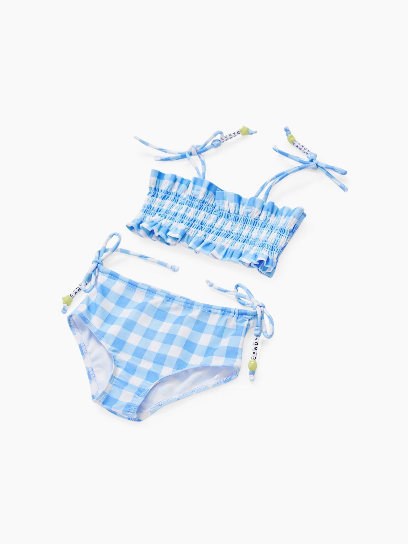 Купальник для девочек двухпредметный (лиф купальный, плавки)