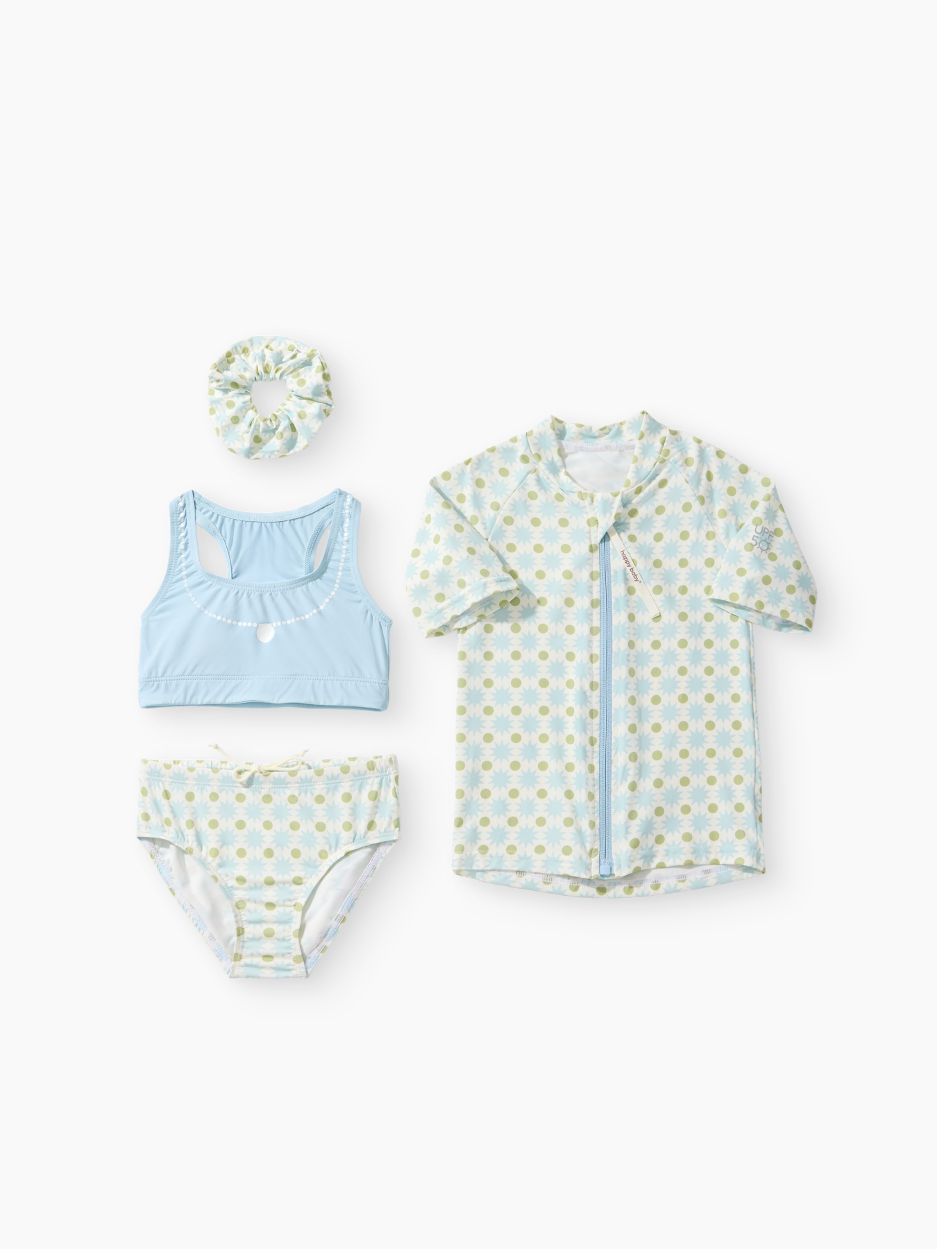 Комплект купальный для девочек