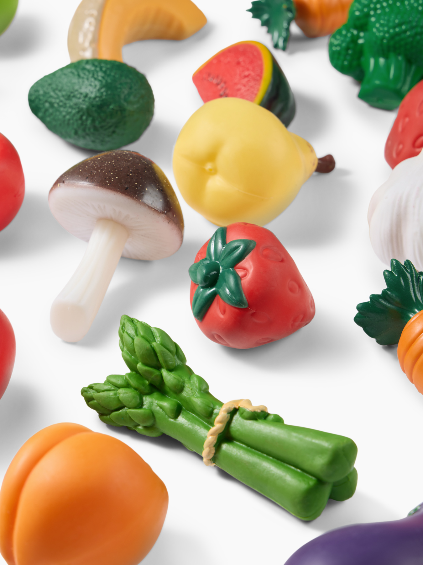 Игрушечный набор овощей и фруктов FOOD&FUN 