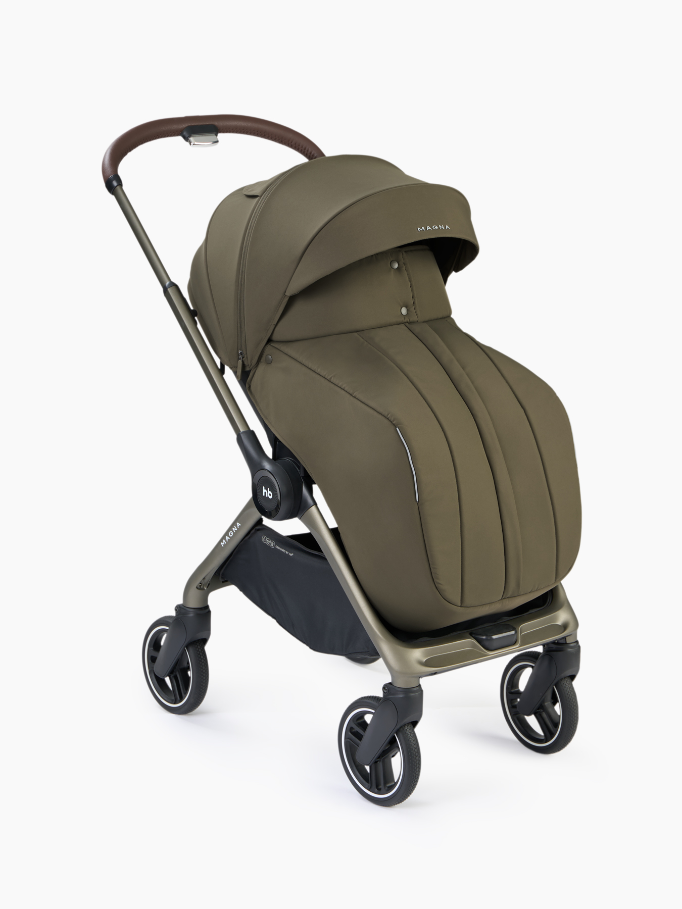 Коляска прогулочная MAGNA (dark olive)