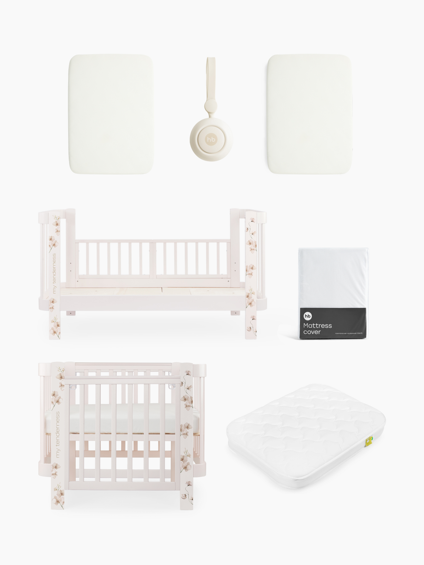 Кроватка Mommy Love с комплектом 5 в 1