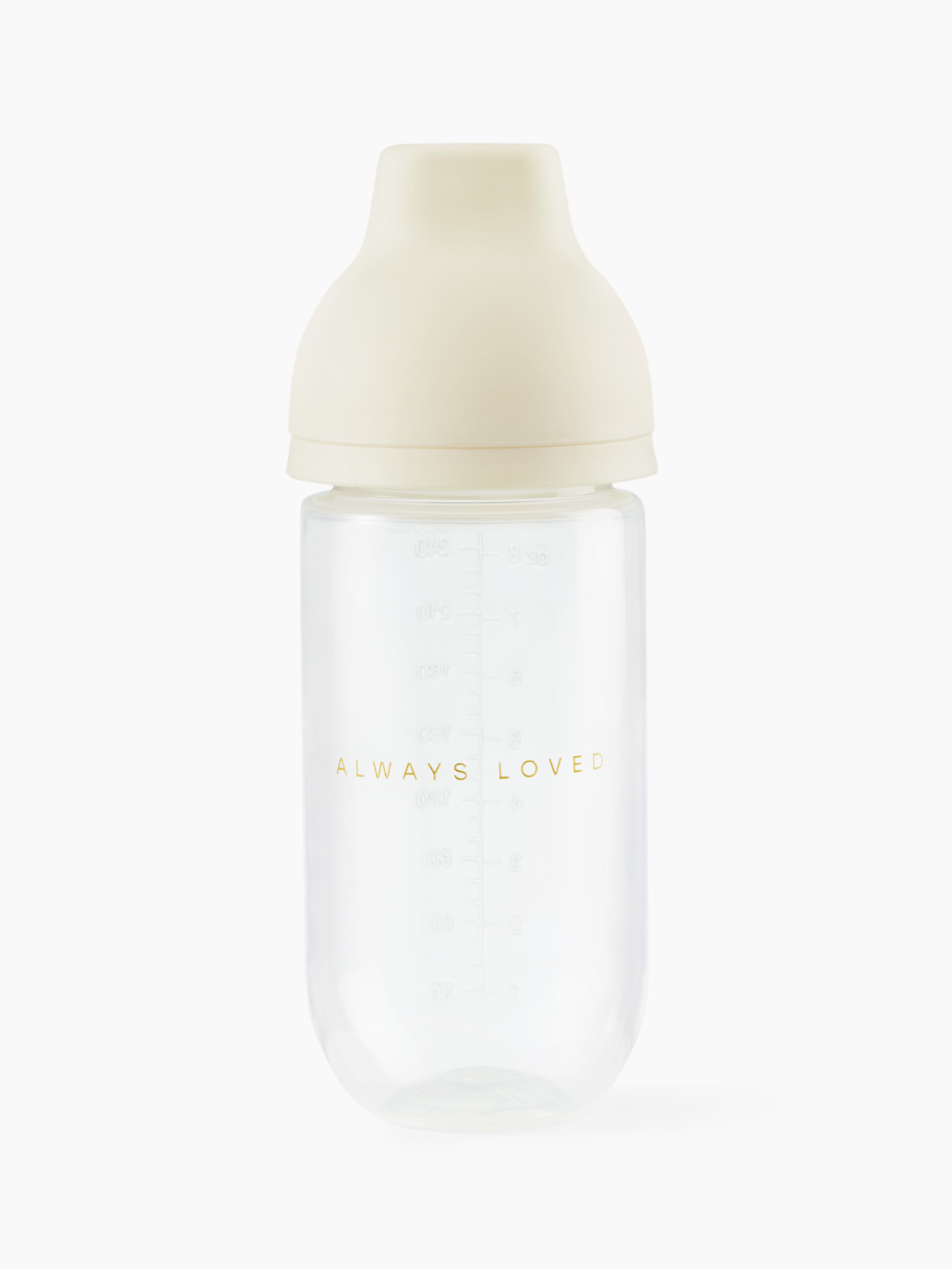 Бутылочка с крышкой и силиконовой соской, 250 мл