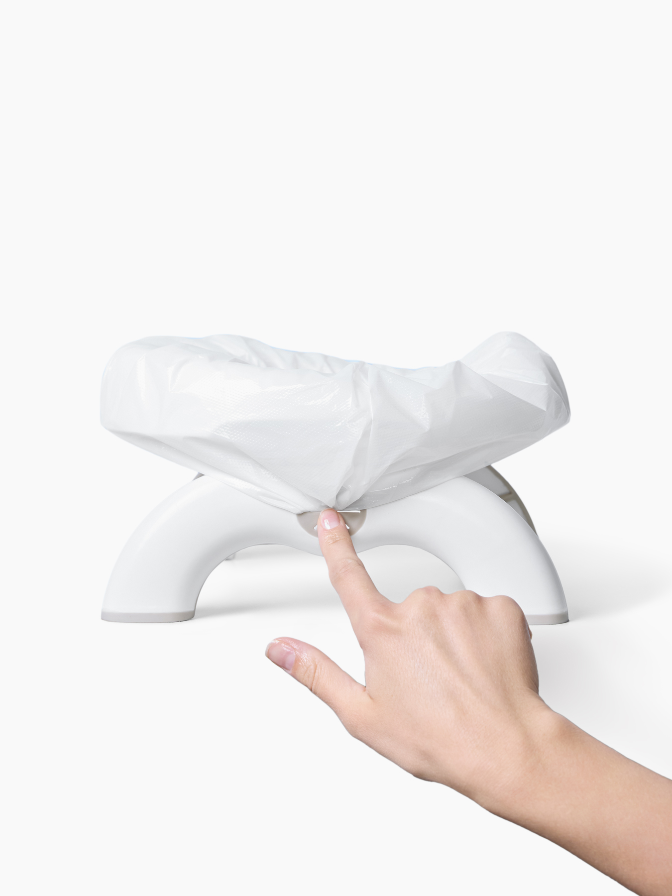 Горшок 2 в 1 со сменными пакетами Travelloo