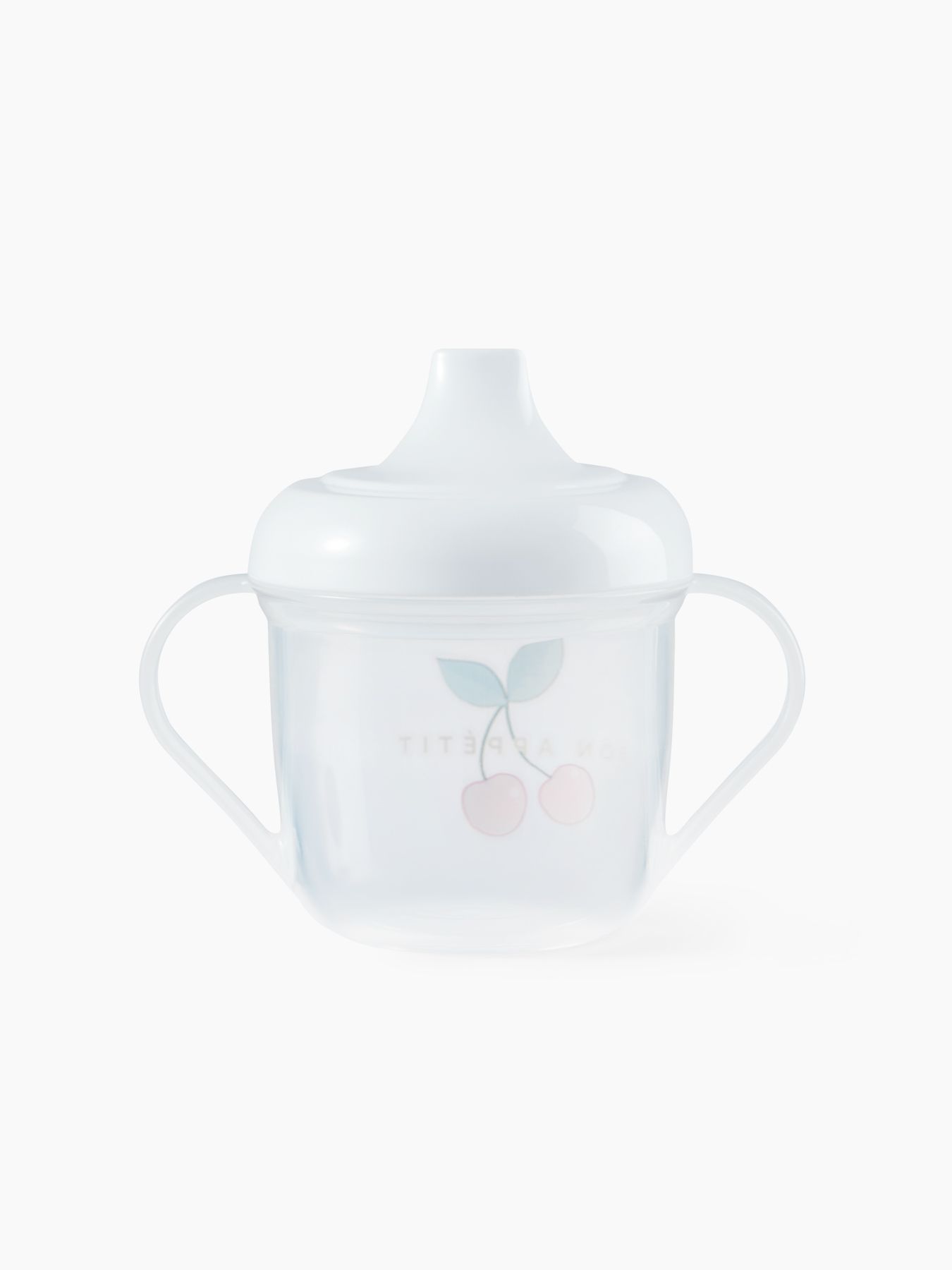 Поильник с ручками 170мл. (cherry)