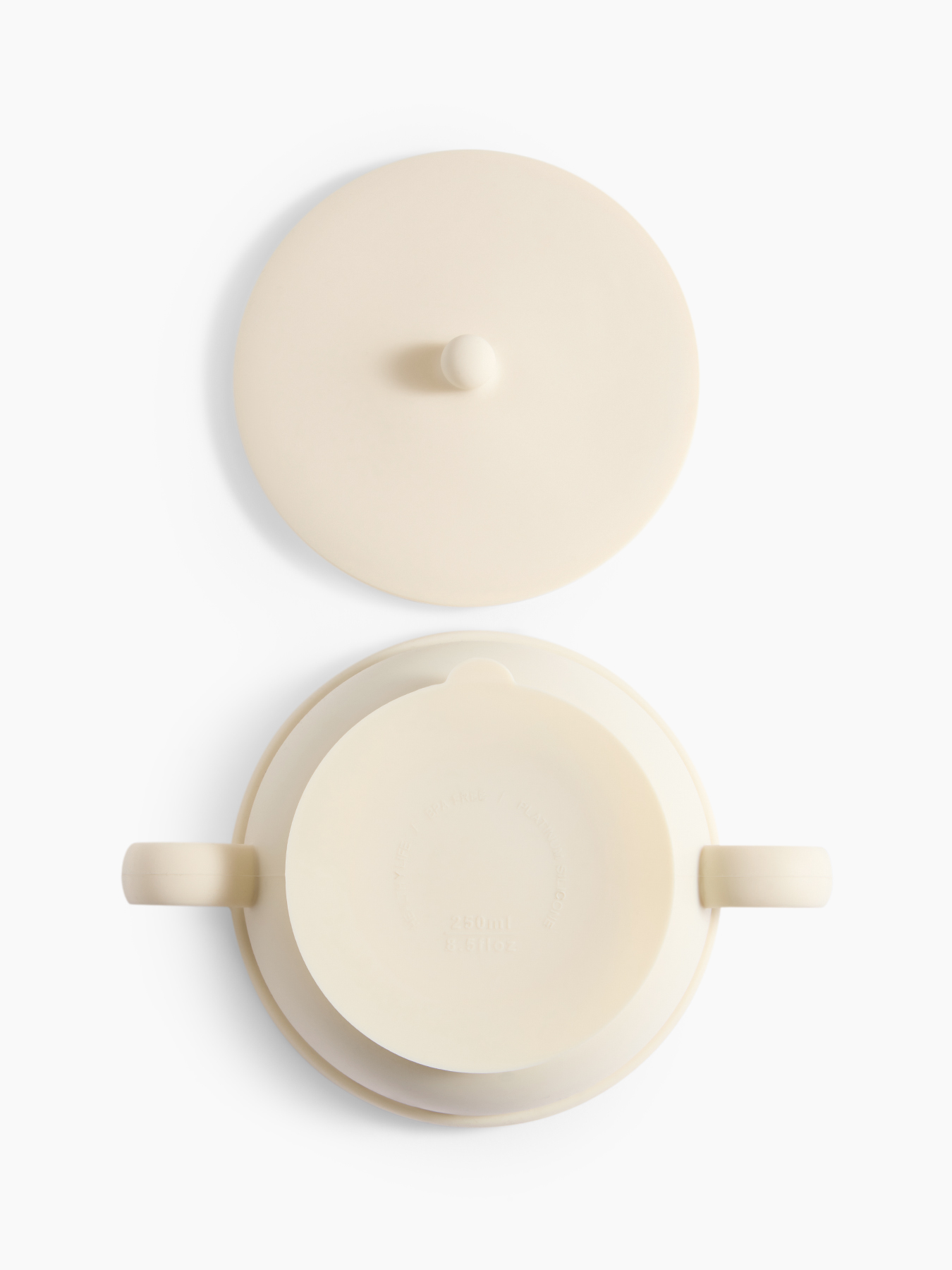 Тарелка с крышкой и ручками 250 мл