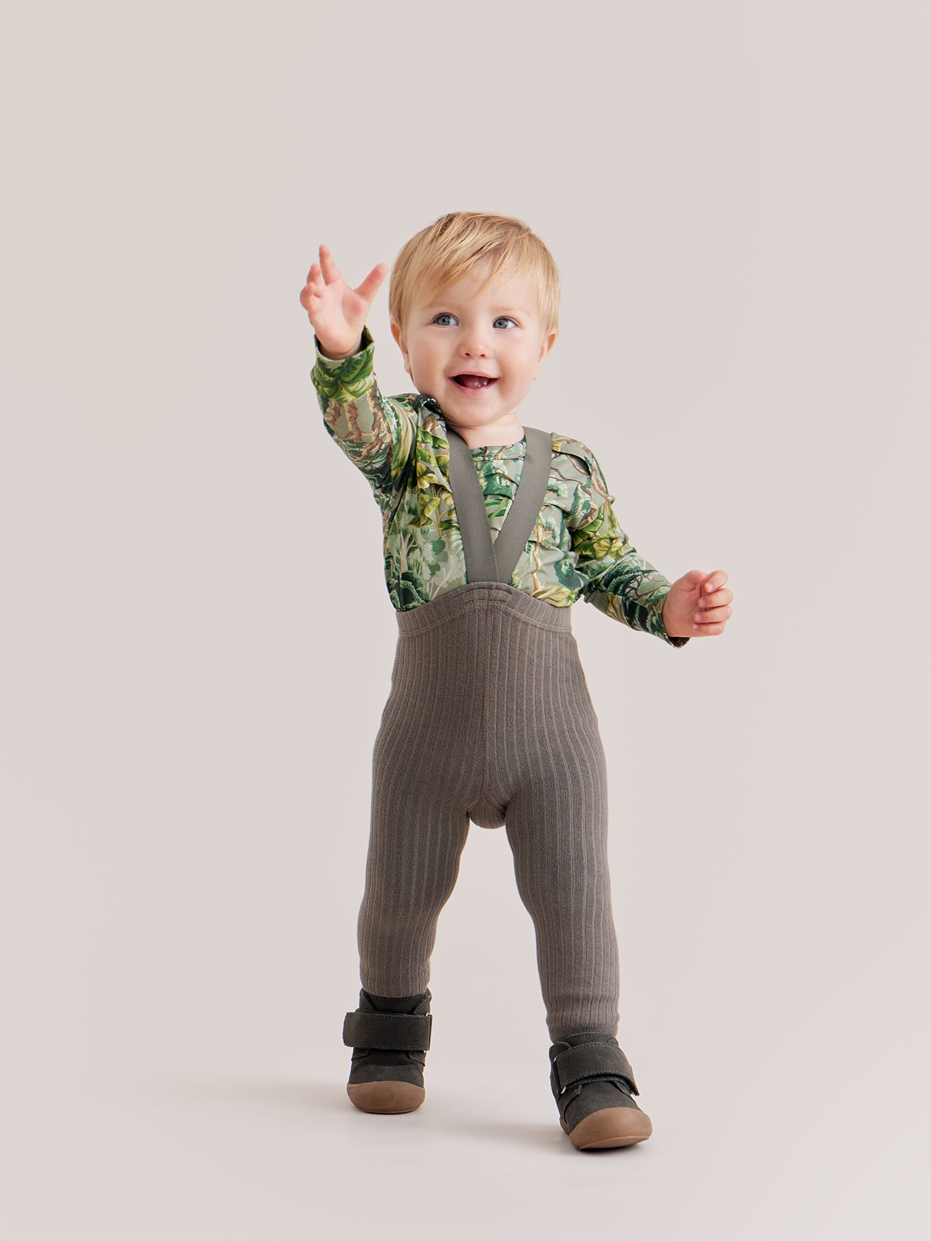 Легинсы детские на лямках