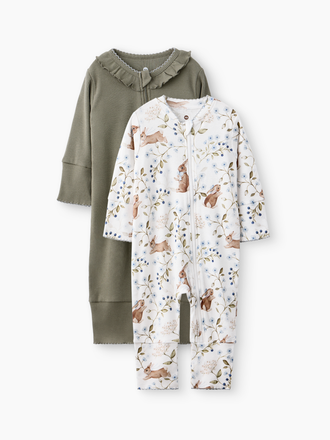 Пижамный комбинезон детский, 2 шт