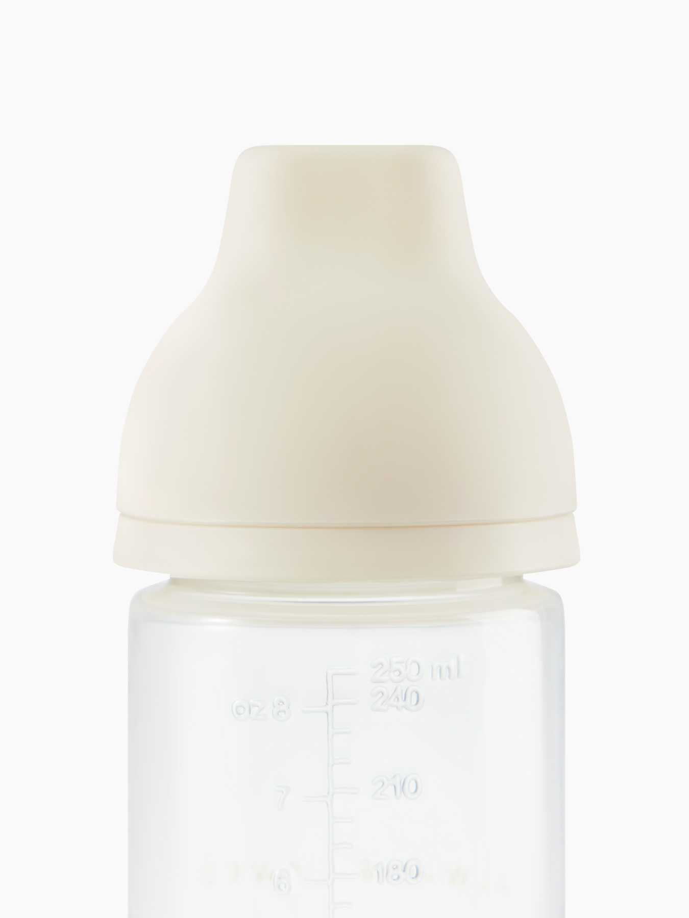 Бутылочка с крышкой и силиконовой соской, 250 мл