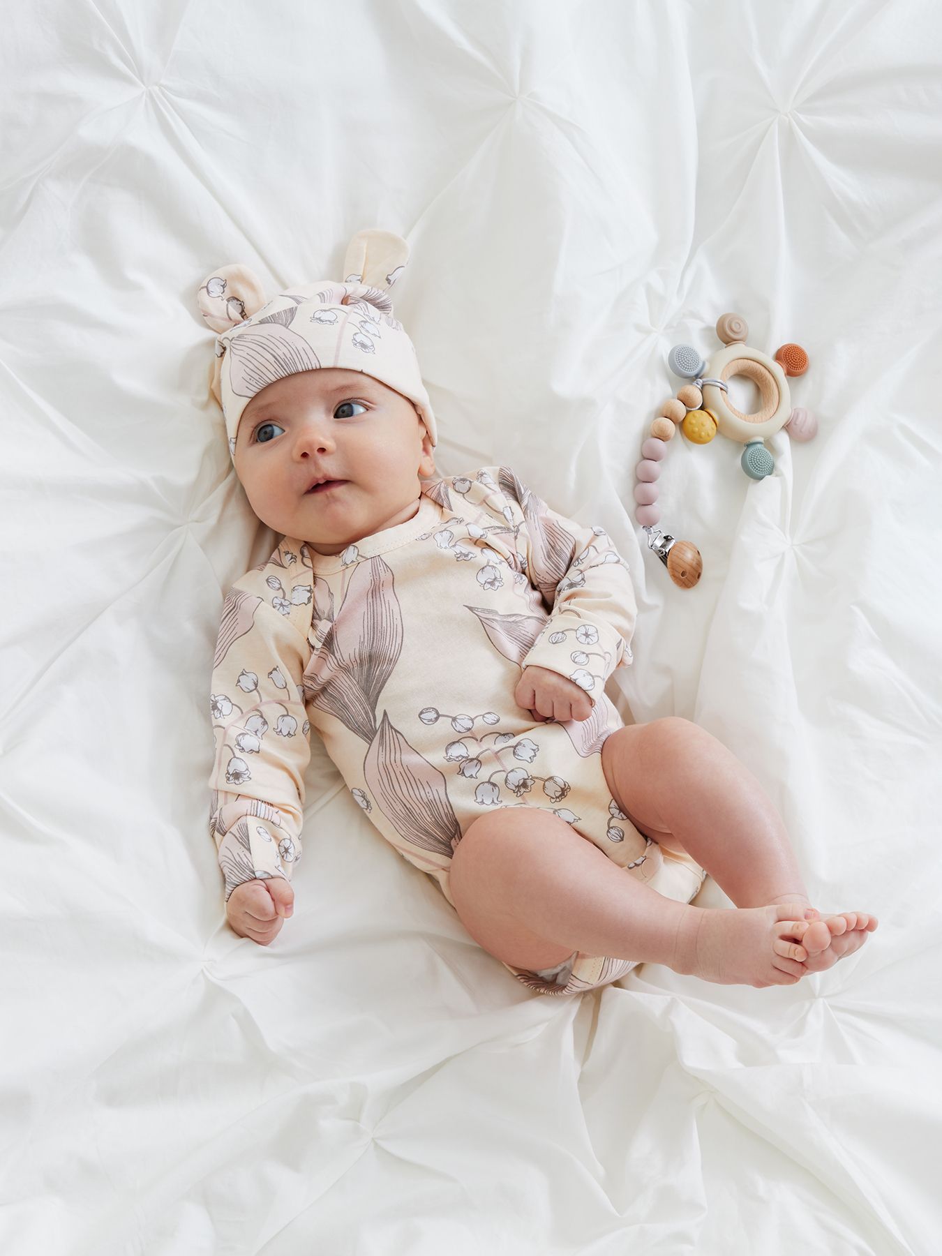 Боди с длинным рукавом (набор 2 шт.) (milky&pink, 56)