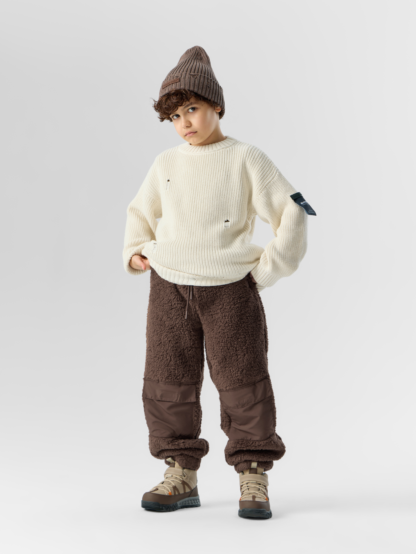 Брюки детские флисовые