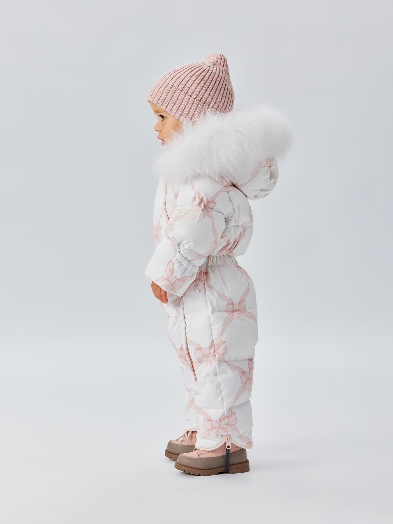 Комбинезон детский (белый (банты) / white (bows), 68–74)