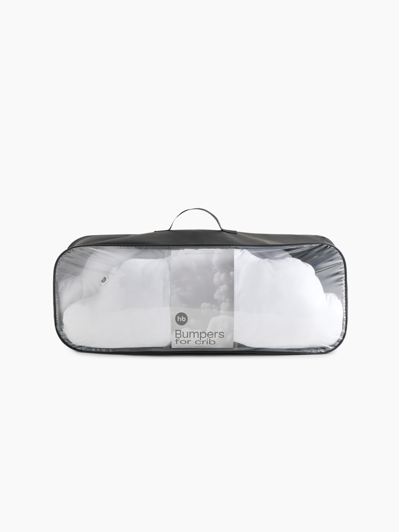 Набор бортиков на кроватку 3 шт. белый / white