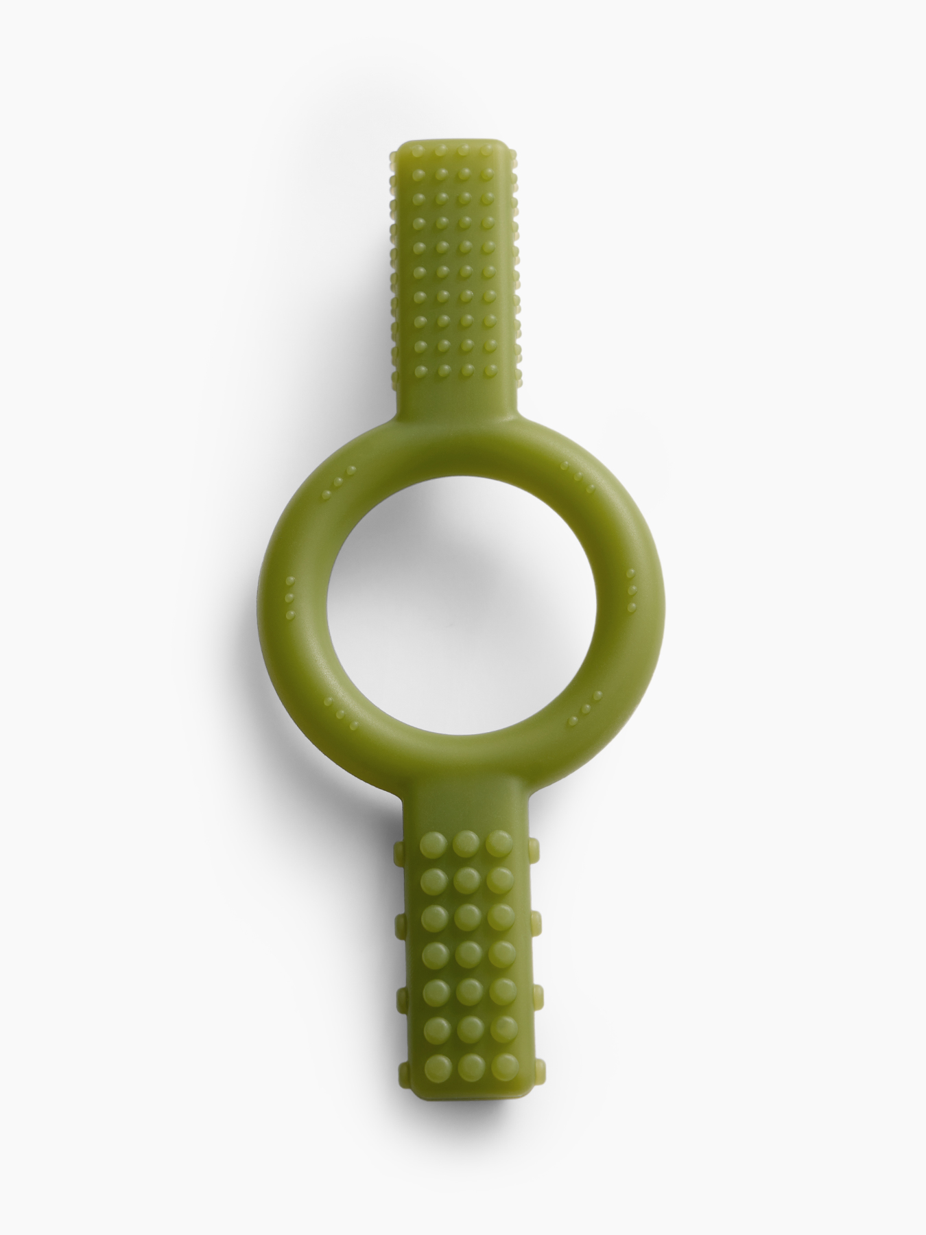 Силиконовый прорезывать для дёсен (green)