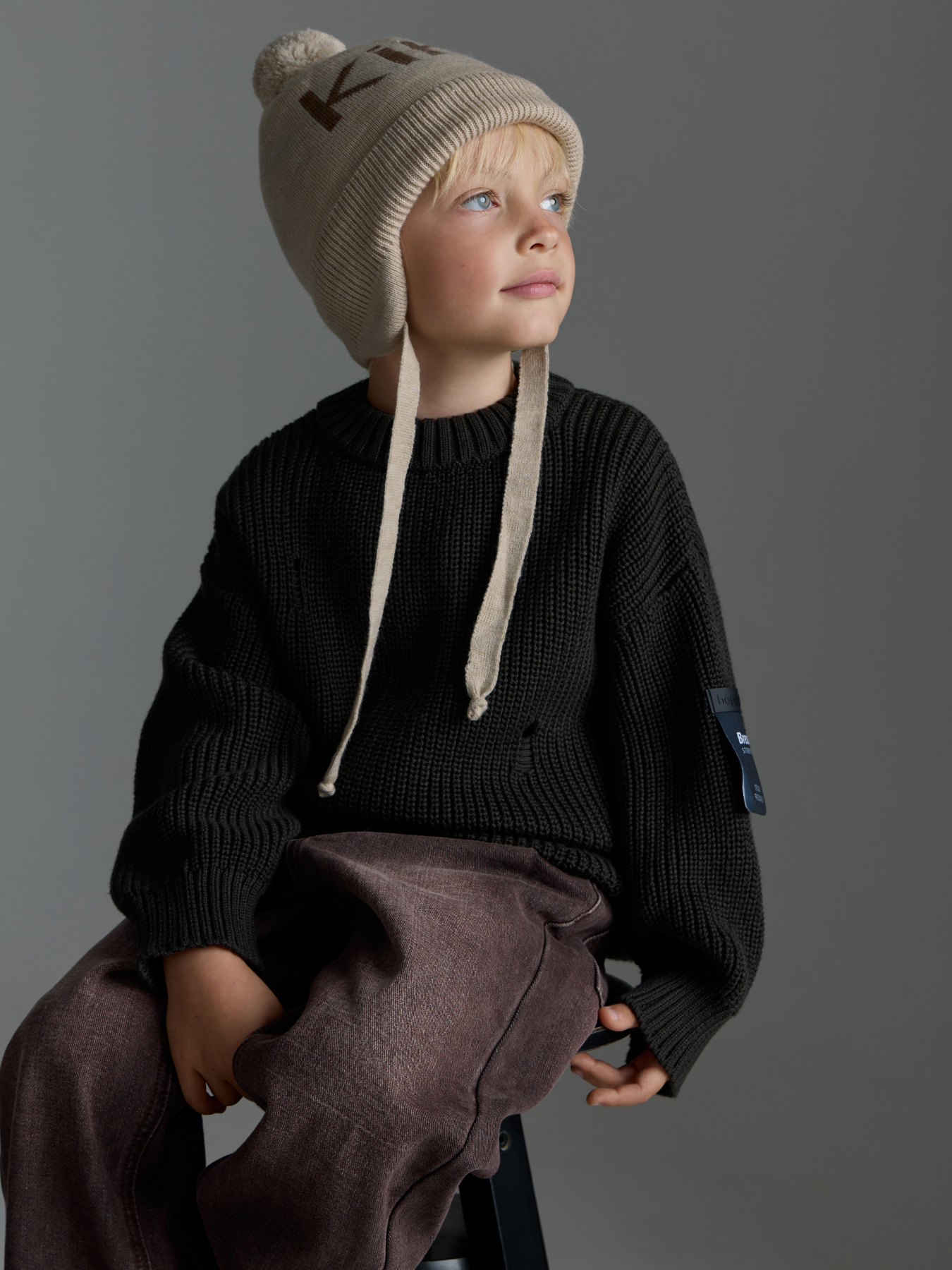 Шапка детская зимняя