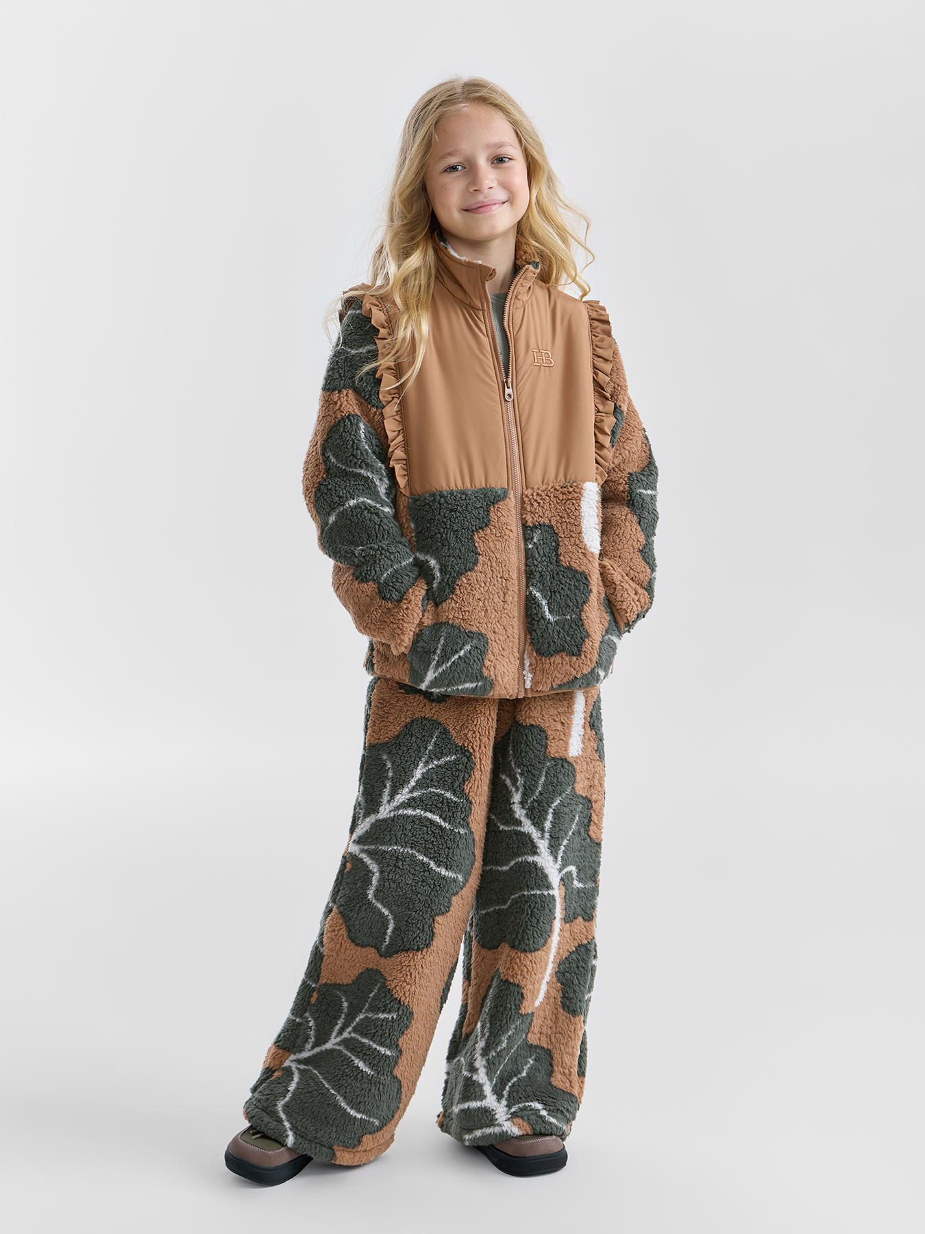 Комплект детский флисовый: джемпер и брюки