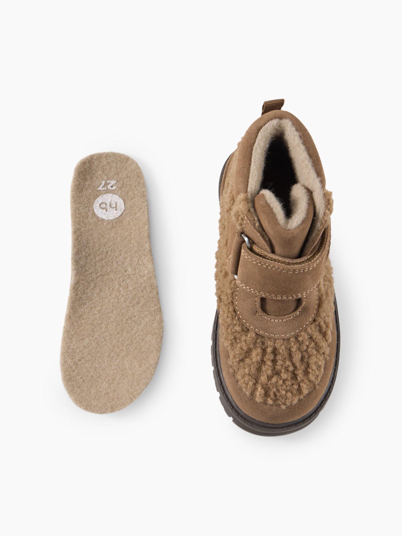 Ботинки детские (коричневый, 22 (13,5)_25)