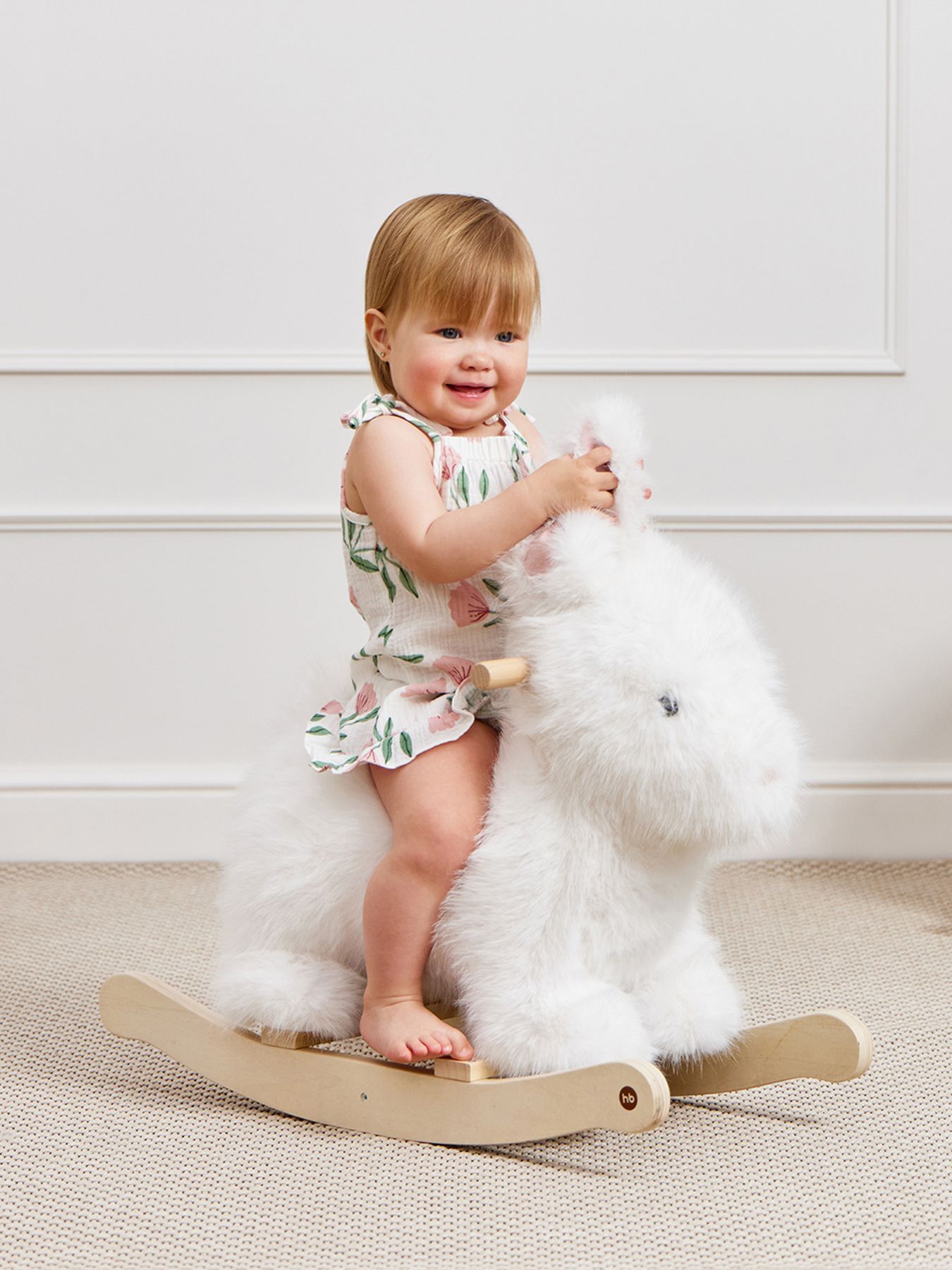 Игрушка-качалка BUNNY (white)