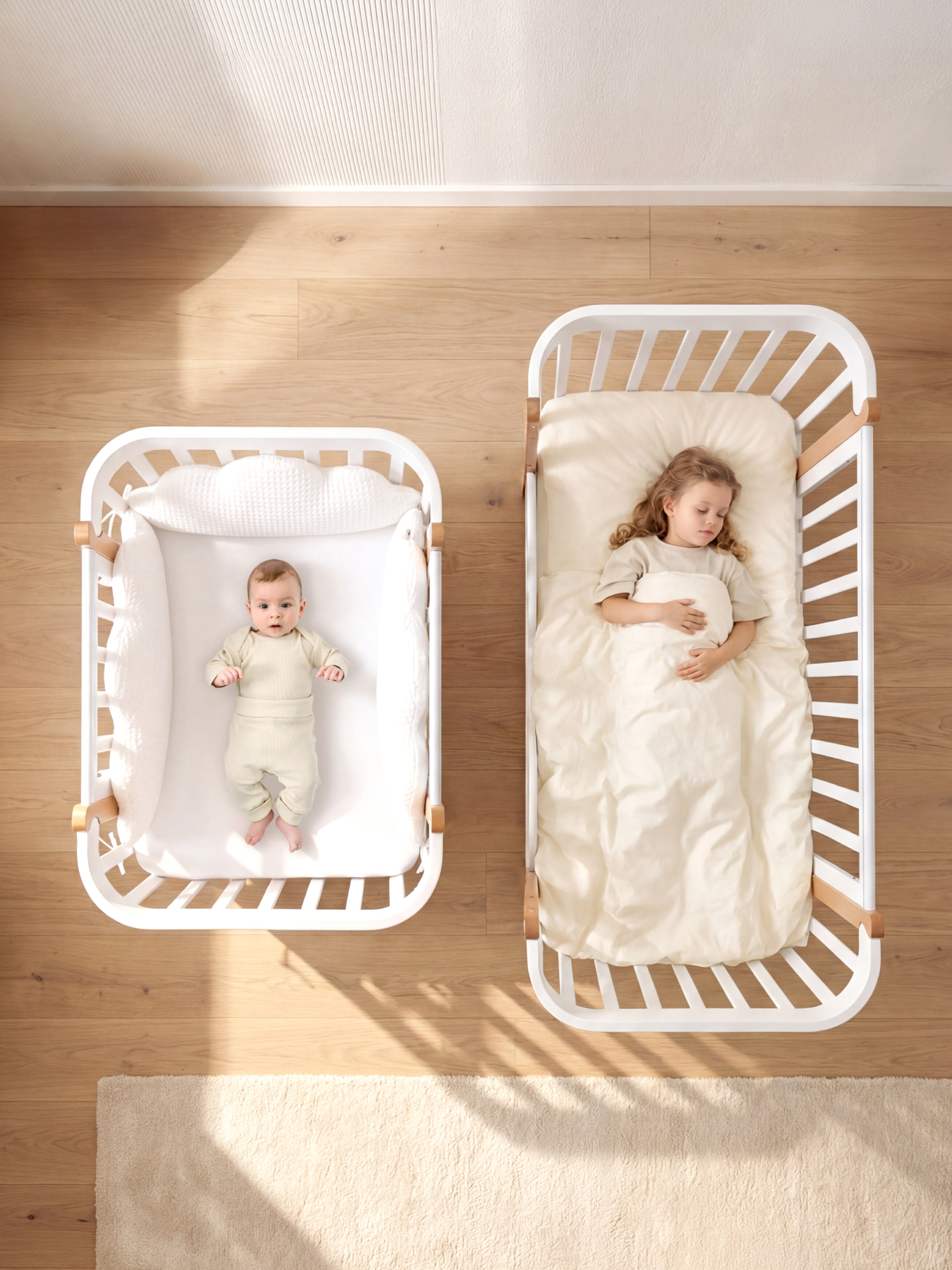 Растущая кровать MOMMY LUX в наборе 10 предметов 