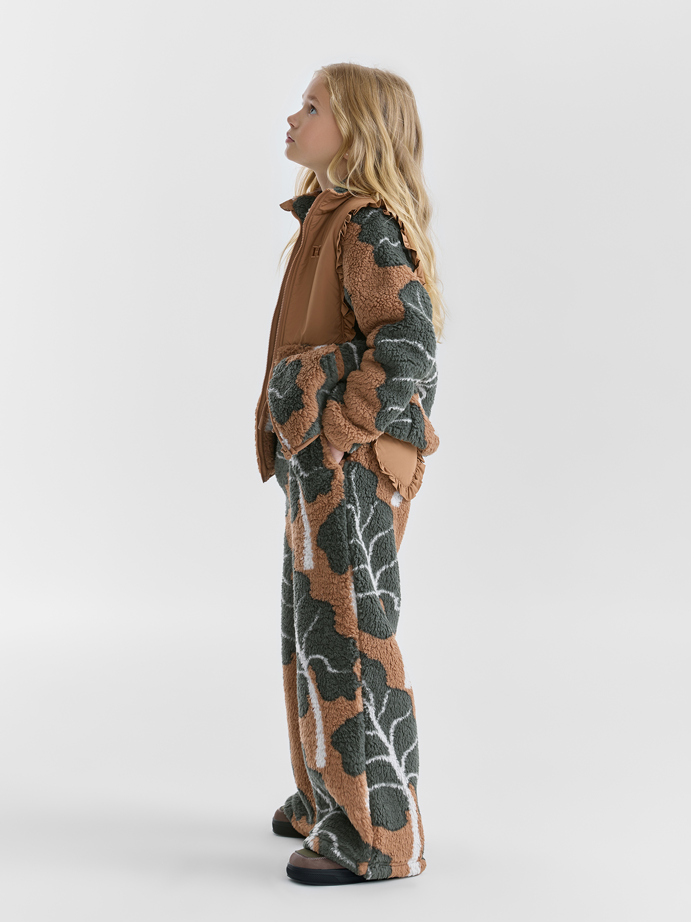 Комплект детский флисовый: джемпер и брюки