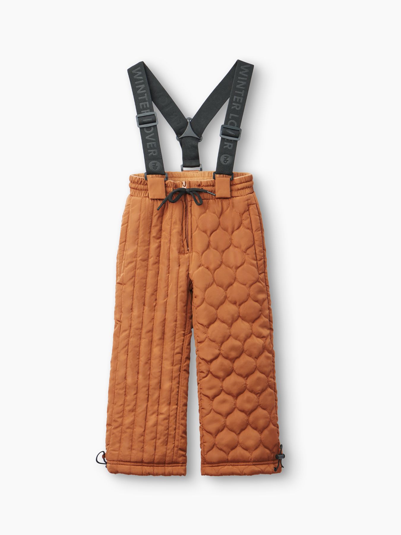 Брюки детские на подтяжках