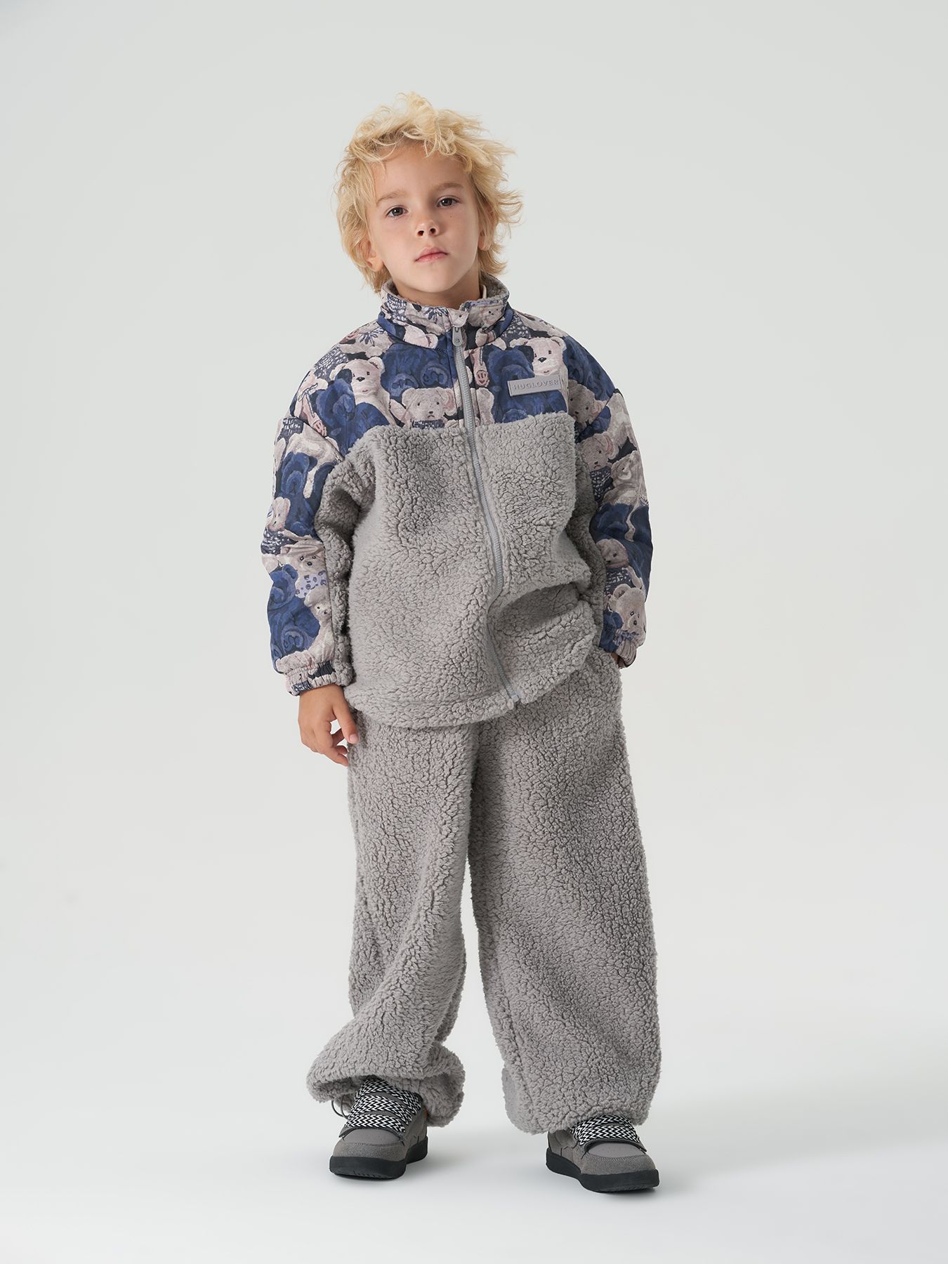 Комплект детский флисовый: джемпер и брюки