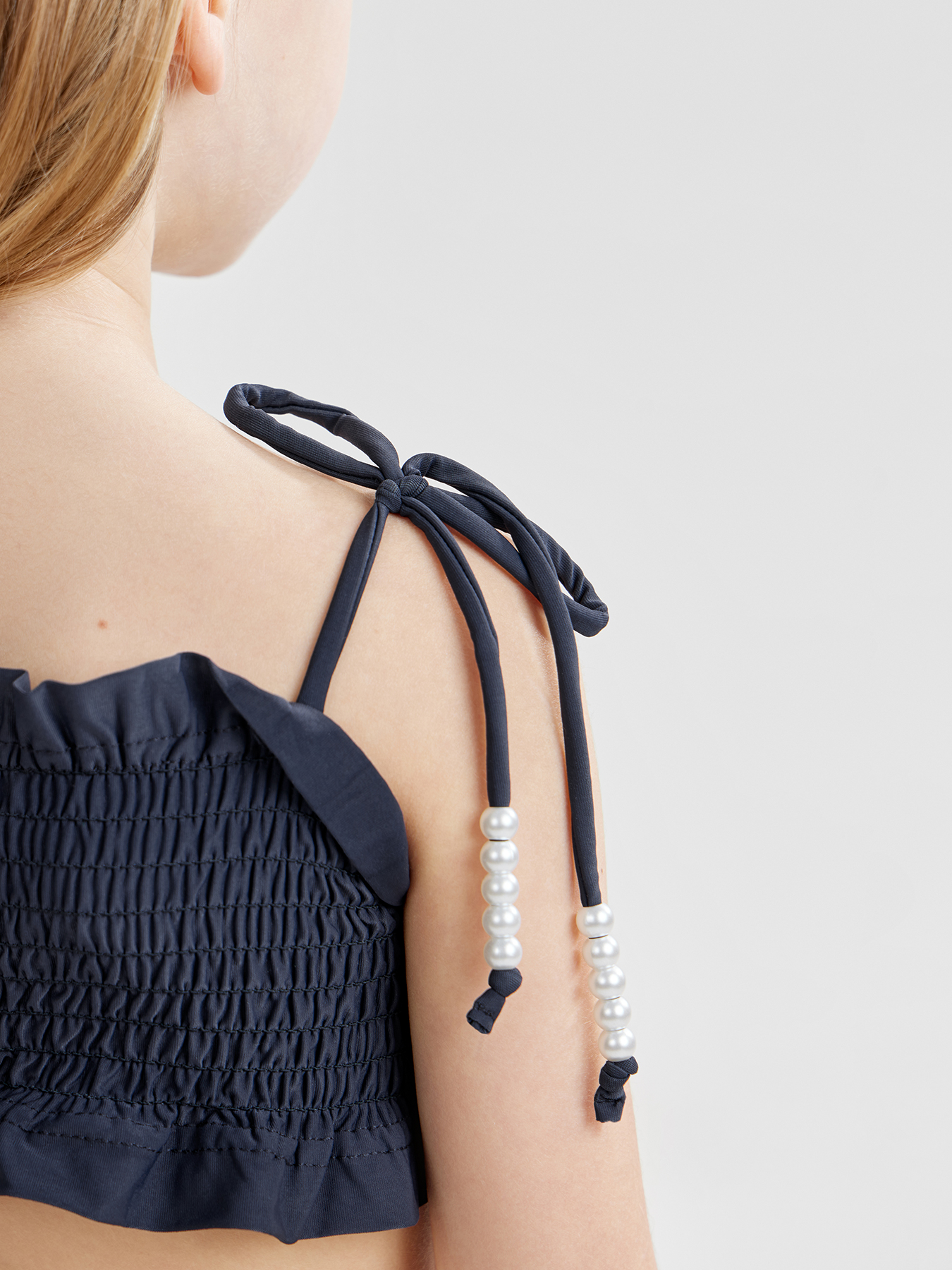 Купальник для девочек двухпредметный (лиф купальный, плавки)