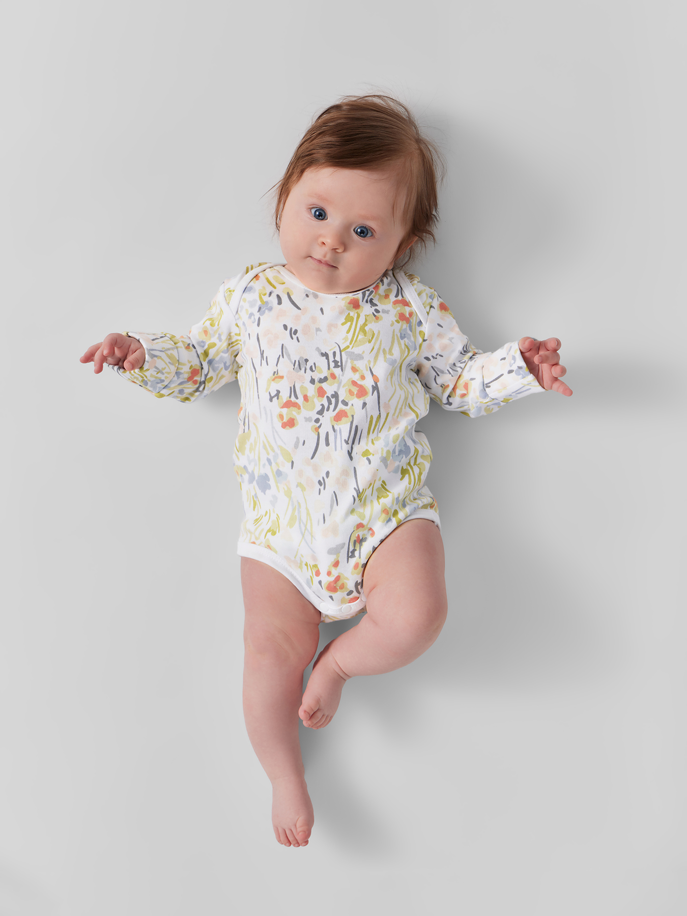 Боди с длинным рукавом детское (набор 3 шт.)