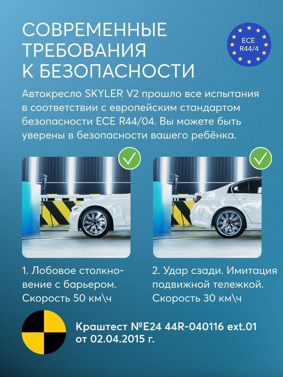 Автокресло "SKYLER V2"