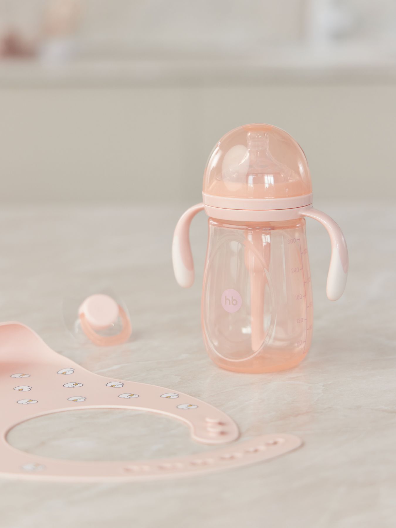 Соска-пустышка силикон капля с колпачком, 0-6