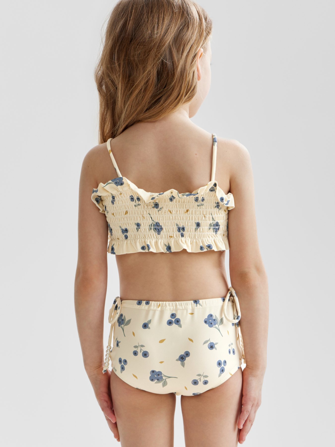 Купальник для девочек двухпредметный (лиф купальный, плавки)