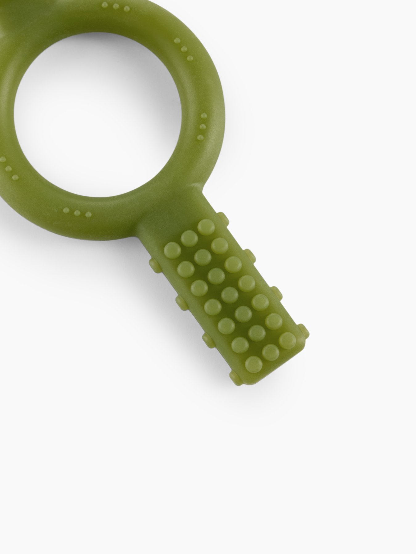 Силиконовый прорезывать для дёсен (green)