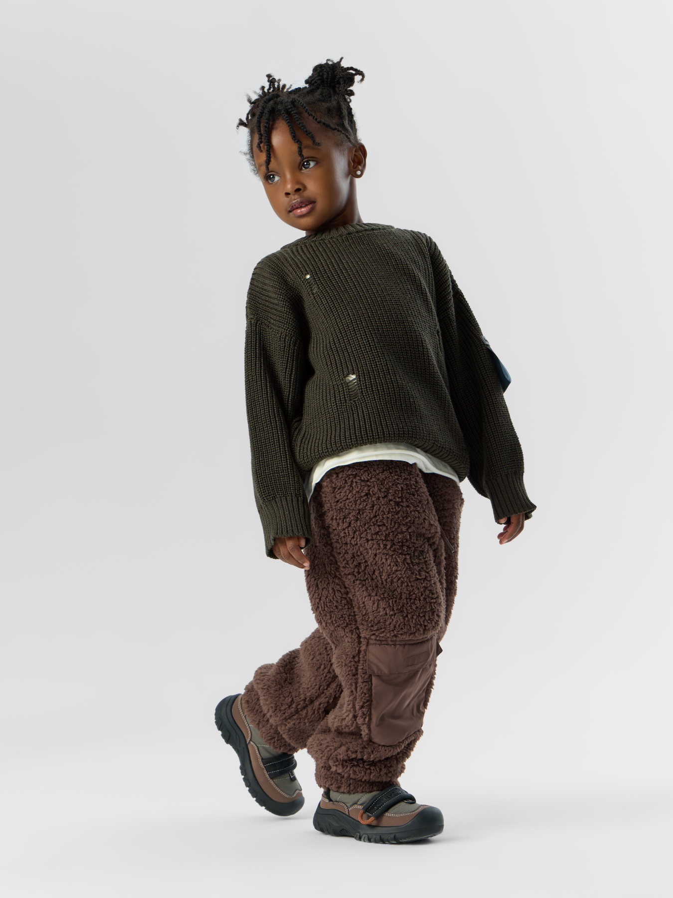 Брюки детские флисовые