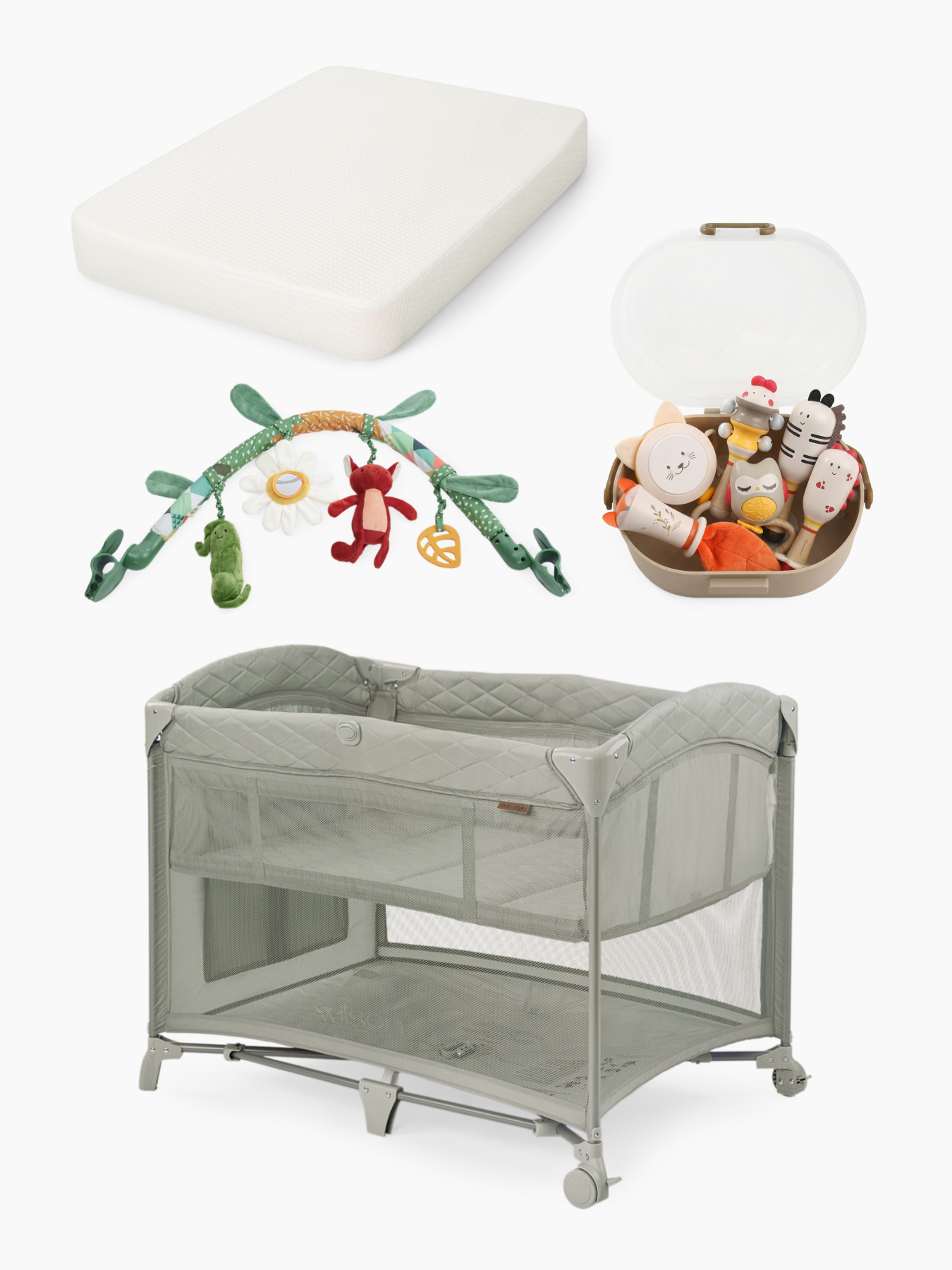 Набор с манежем WILSON olive