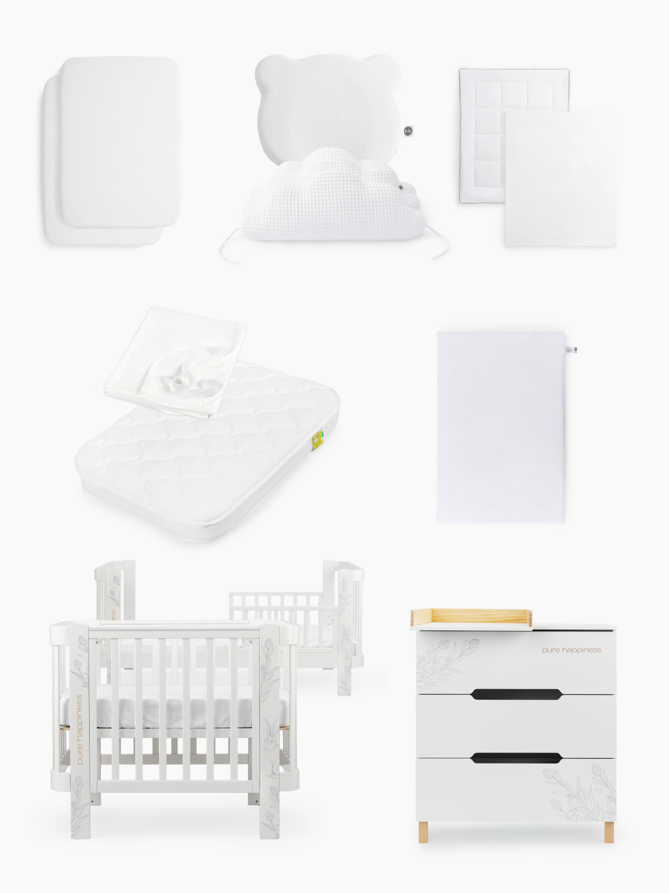 Набор из 9 предметов "MOMMY LOVE + FIOKI"