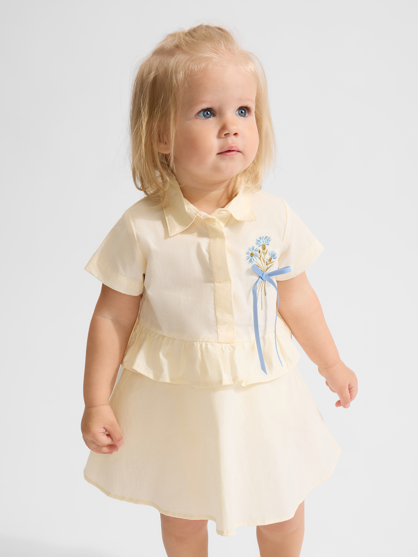 Комплект детский: платье и трусы