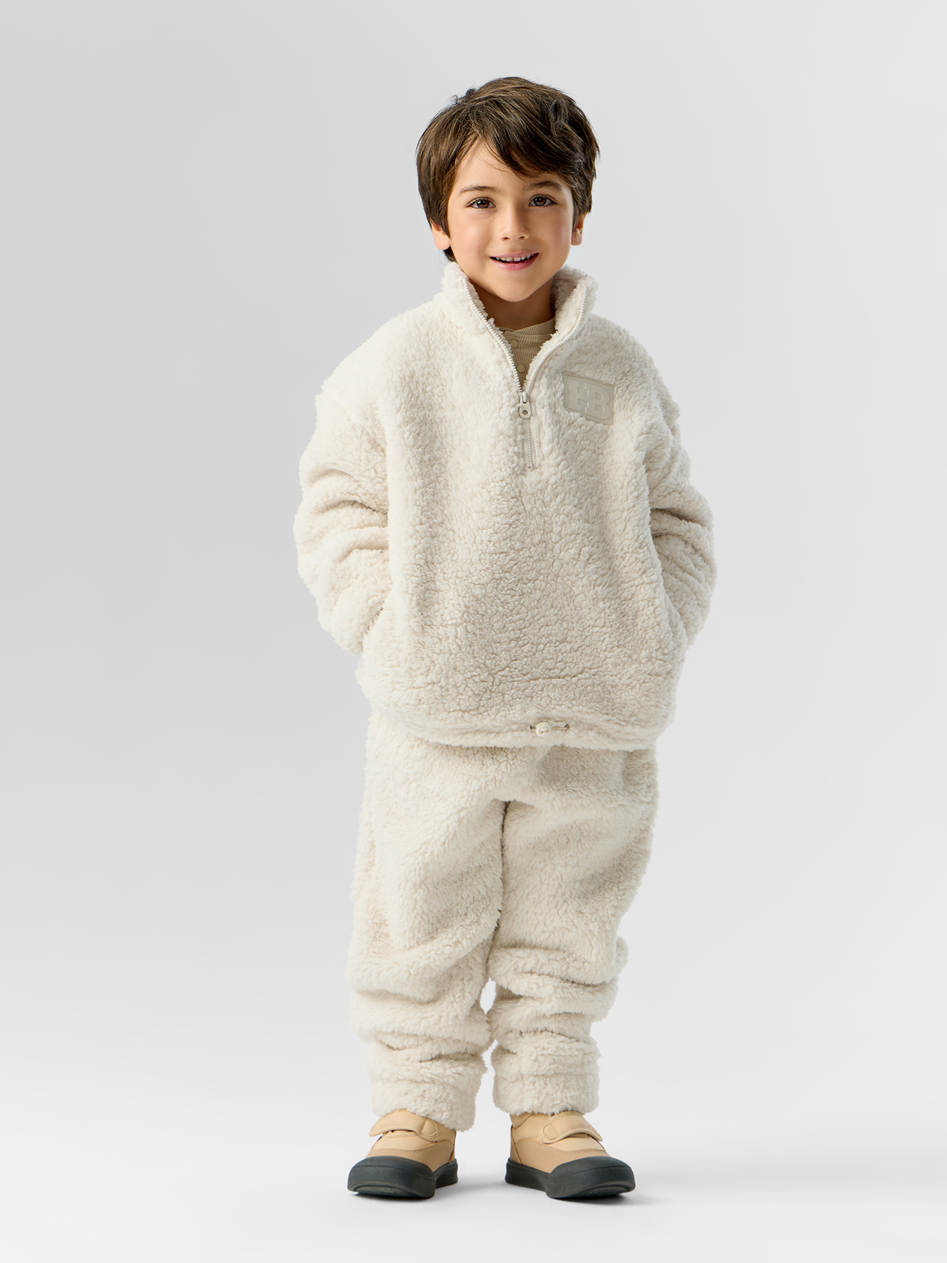 Комплект детский флисовый: джемпер и брюки