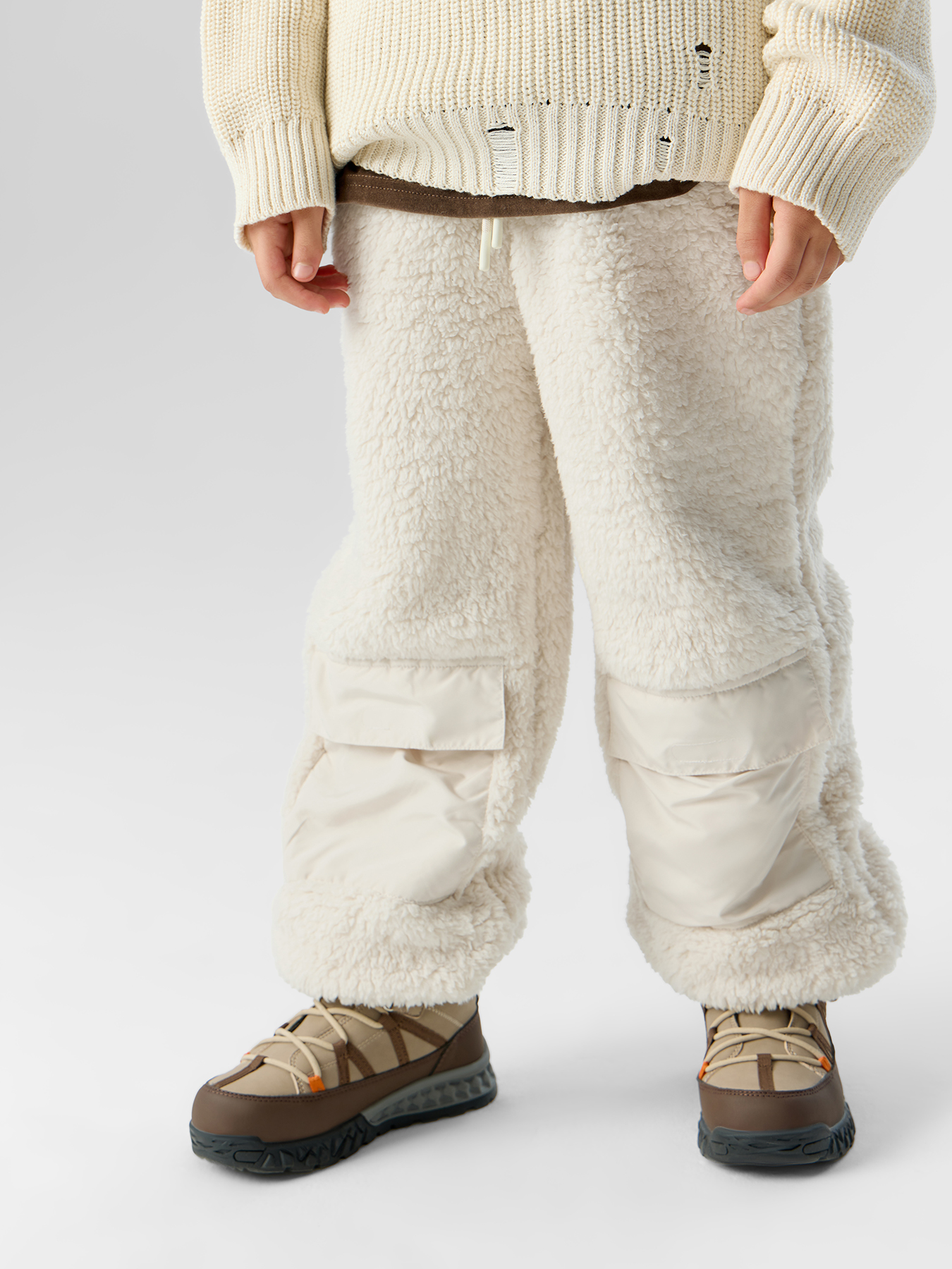 Брюки детские флисовые