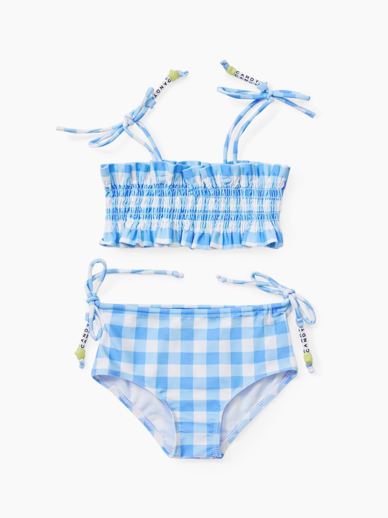 Купальник для девочек двухпредметный (лиф купальный, плавки)