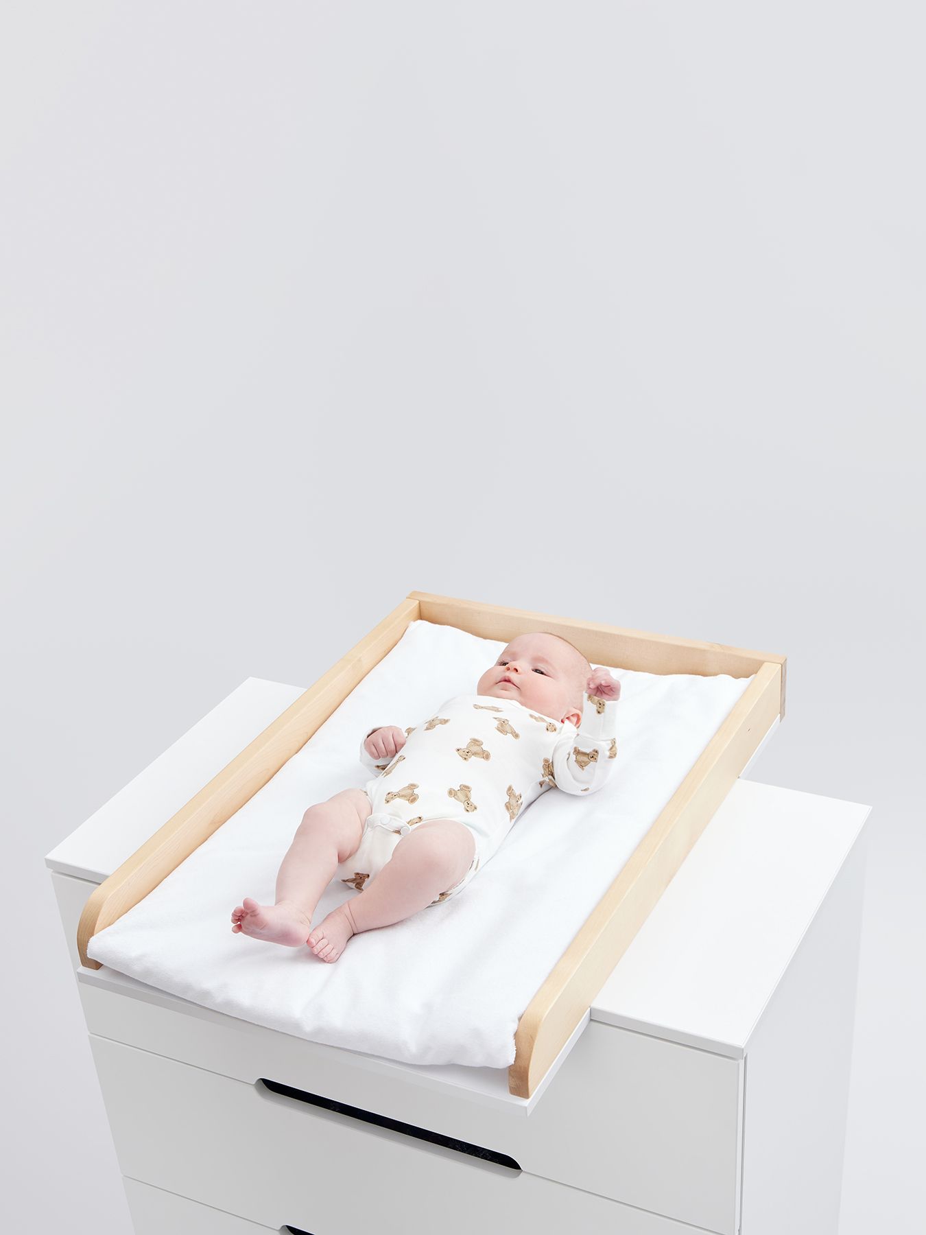 Матрасик на пеленальный стол с чехлом на молнии, 50х73 см