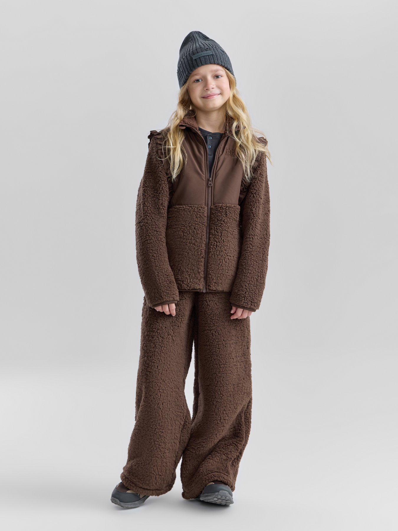 Комплект детский флисовый: джемпер и брюки