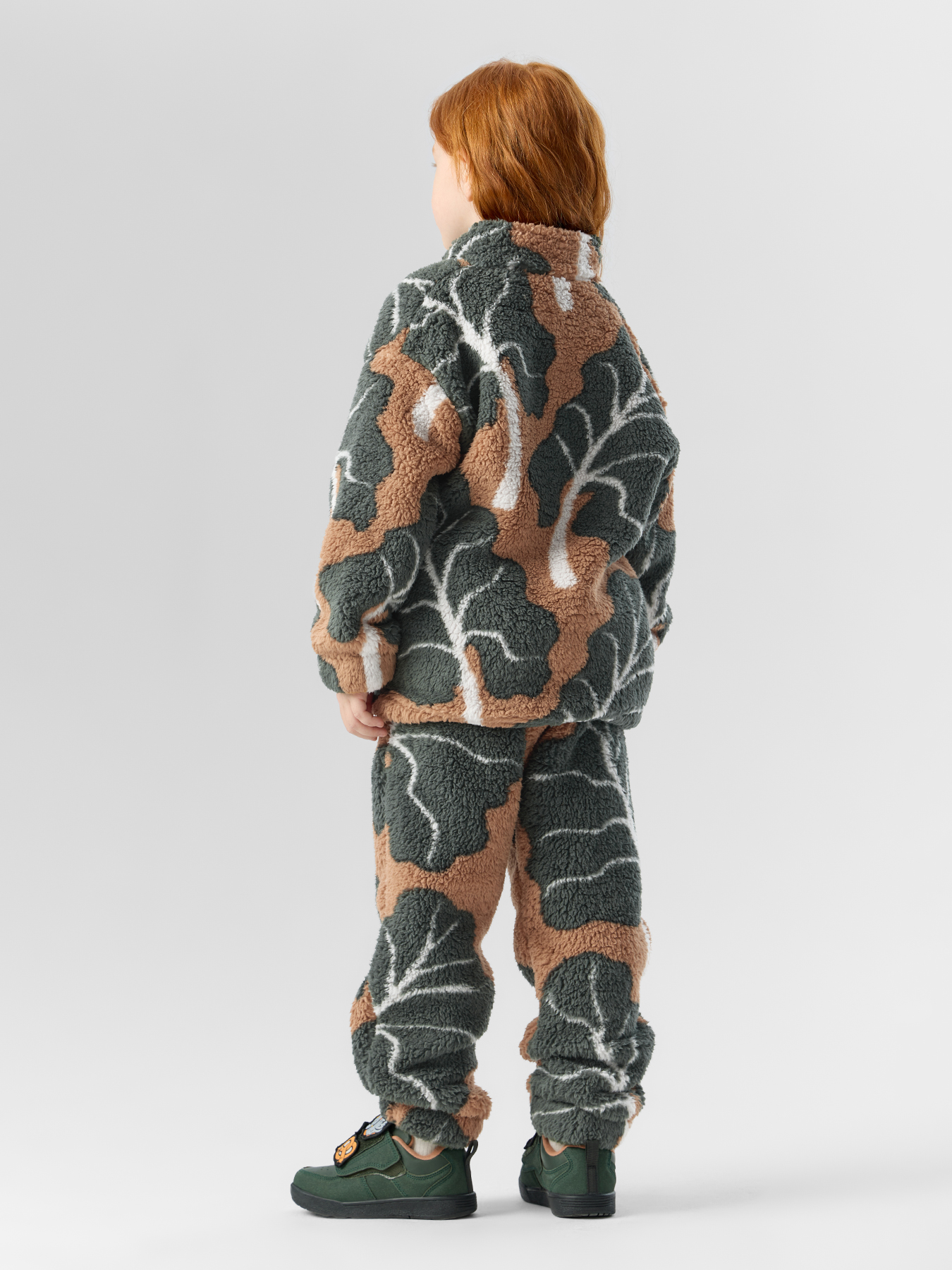 Комплект детский флисовый: джемпер и брюки