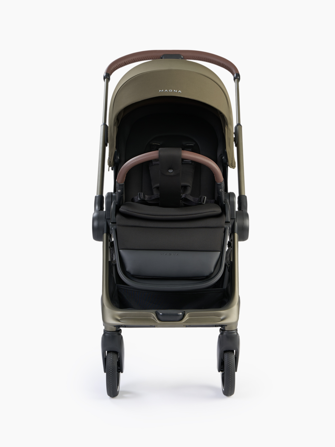 Коляска прогулочная MAGNA (dark olive)