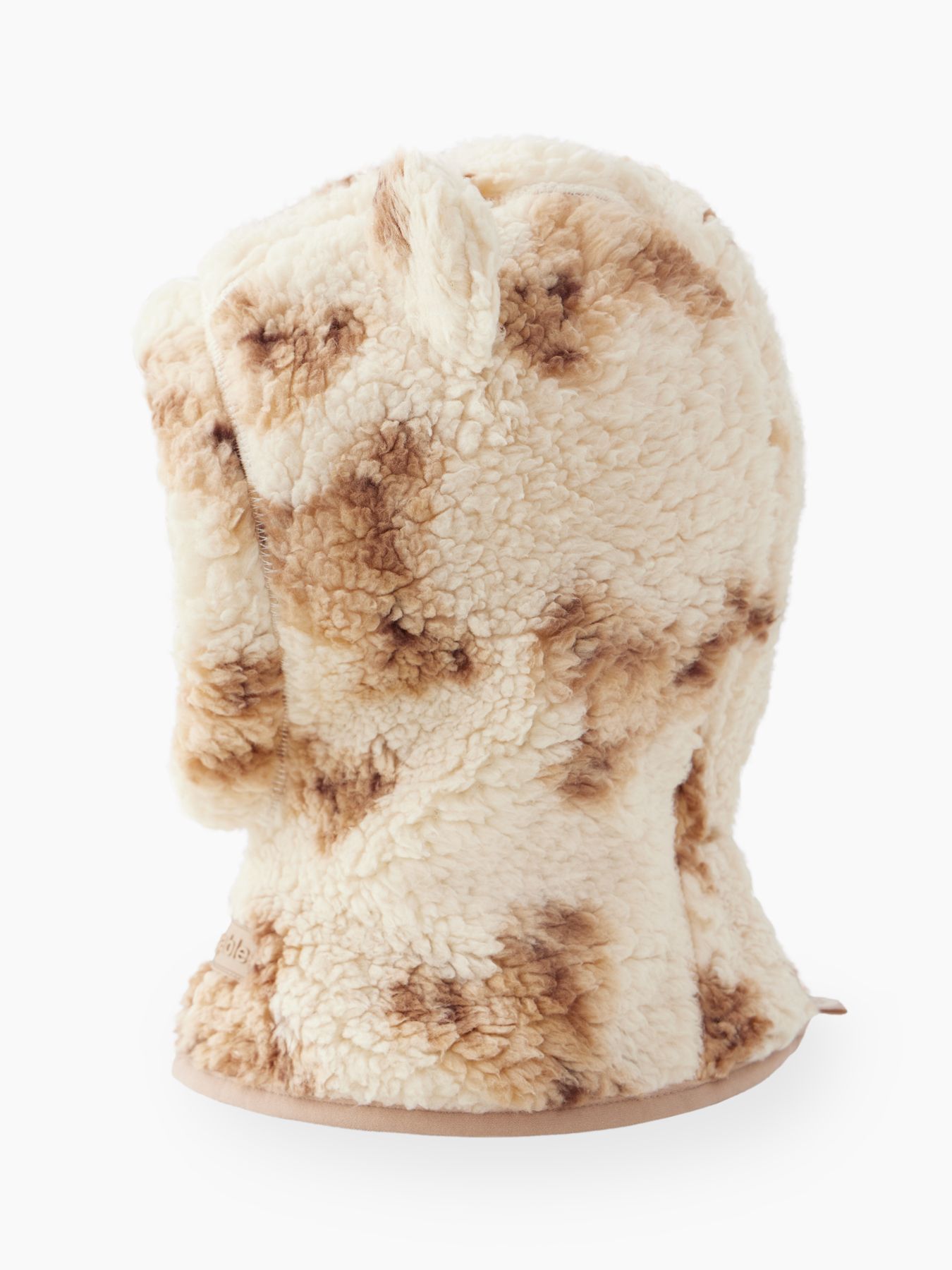 Шапочка-шлем детская флисовая