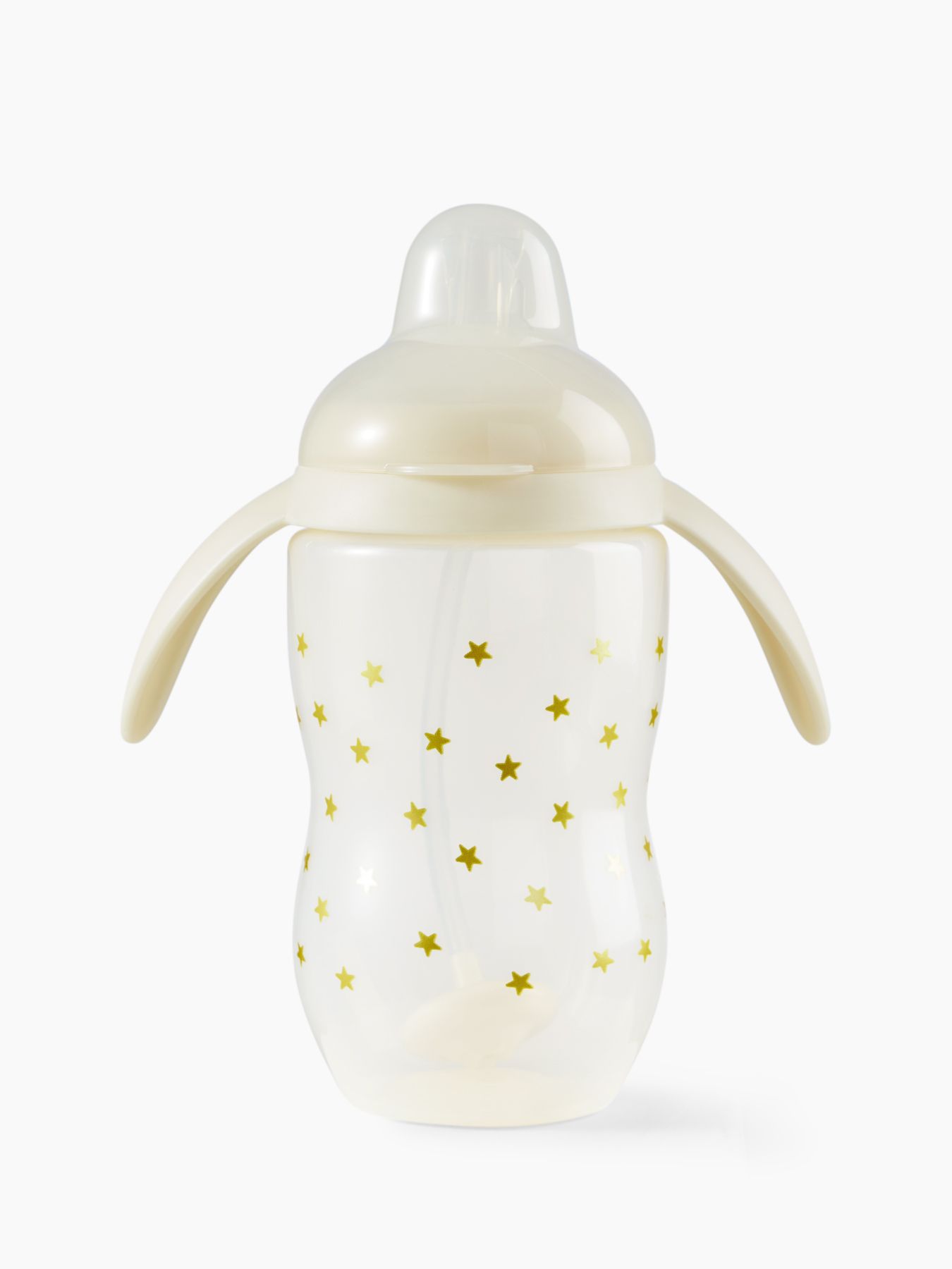 Поильник с трубочкой и ручками, 360 мл